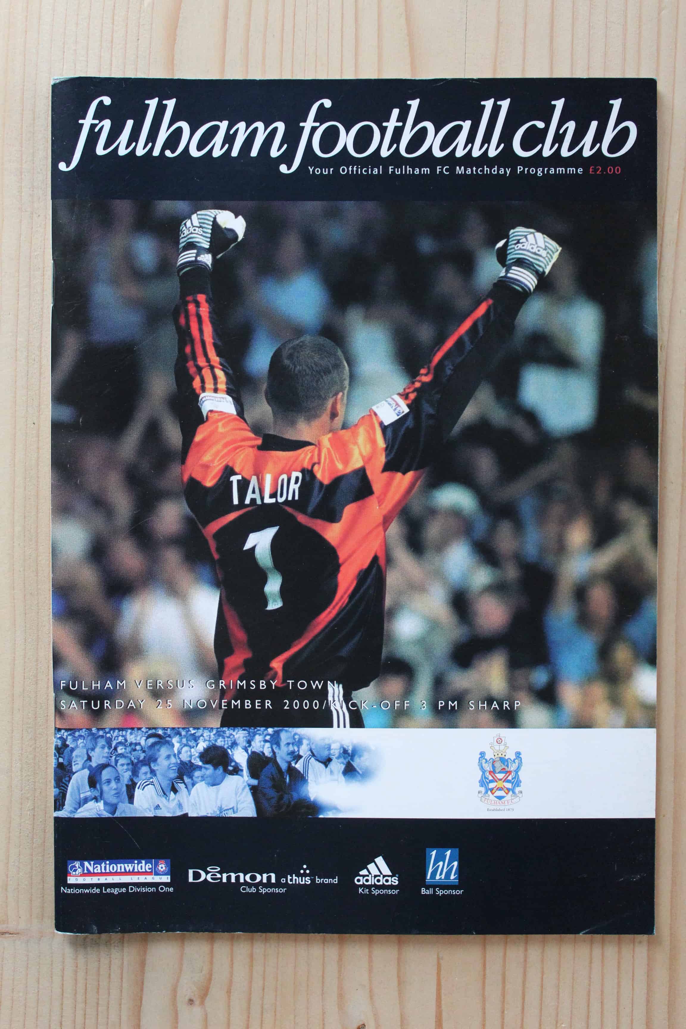 Fulham FC v Grimsby Town FC