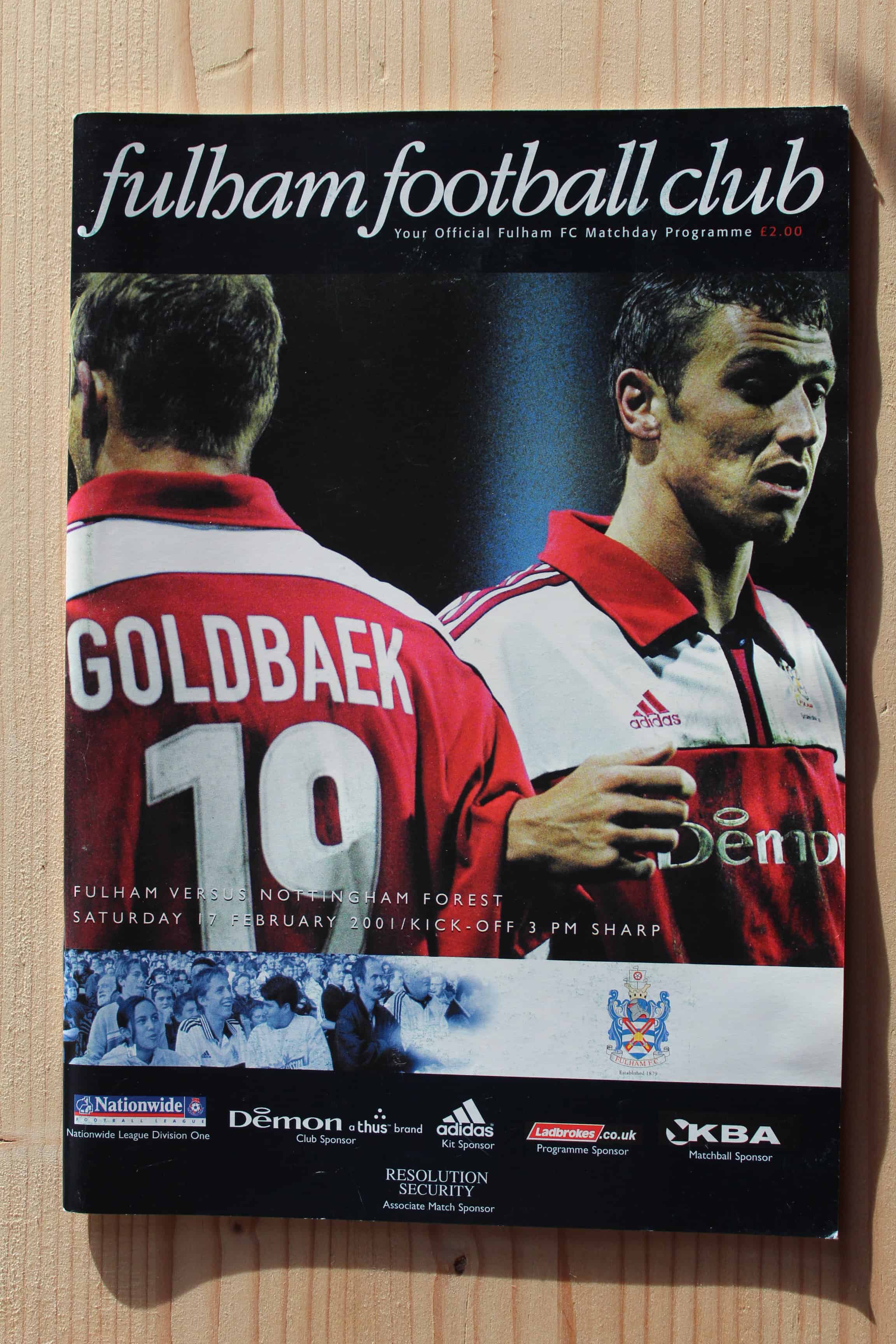 Fulham FC v Nottingham Forest FC
