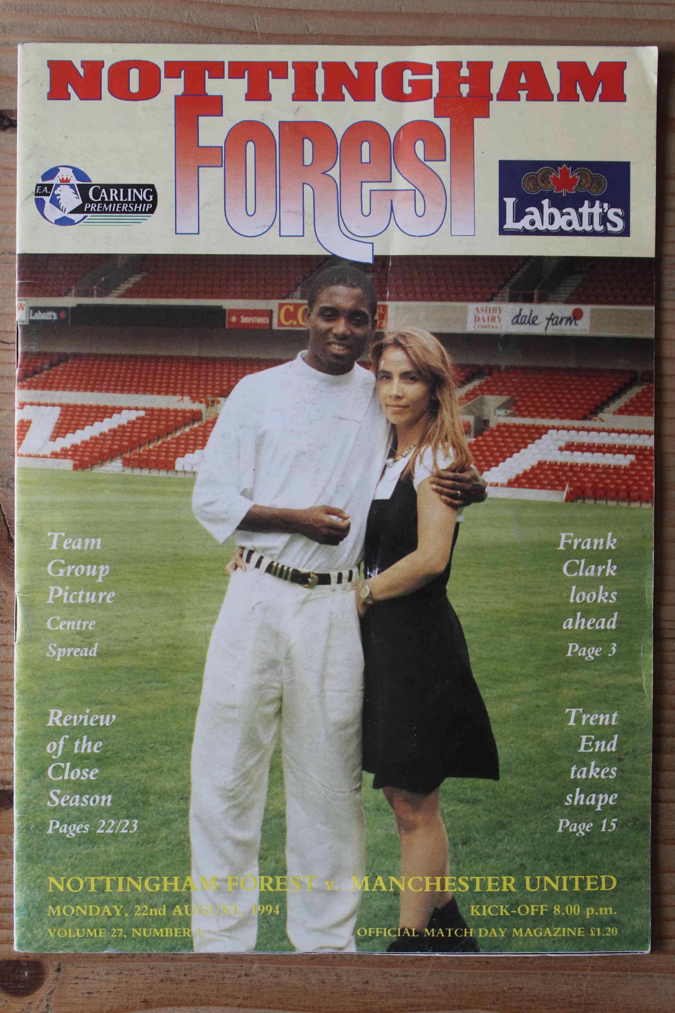 Nottingham Forest FC v Manchester United FC