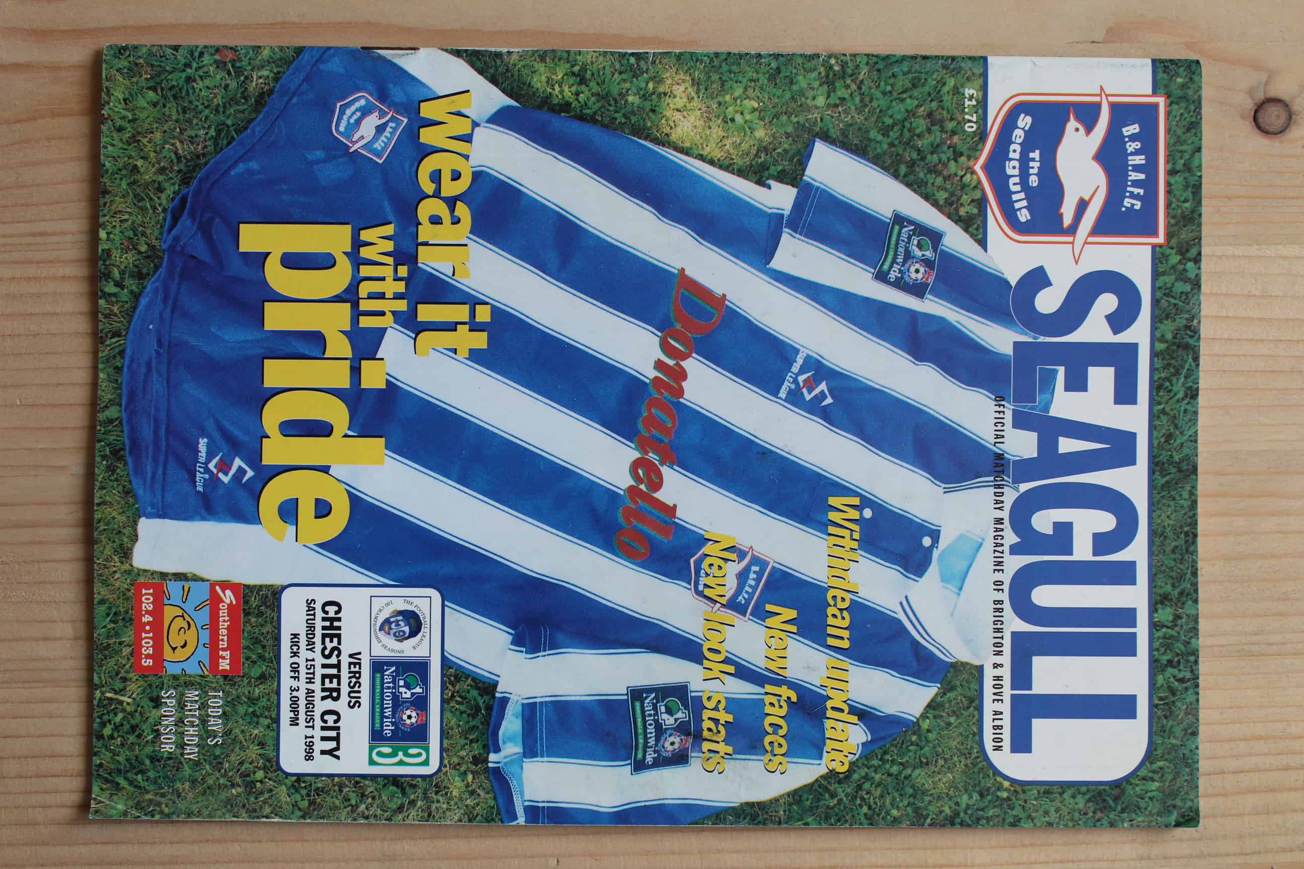 Brighton & Hove Albion FC v Chester City FC