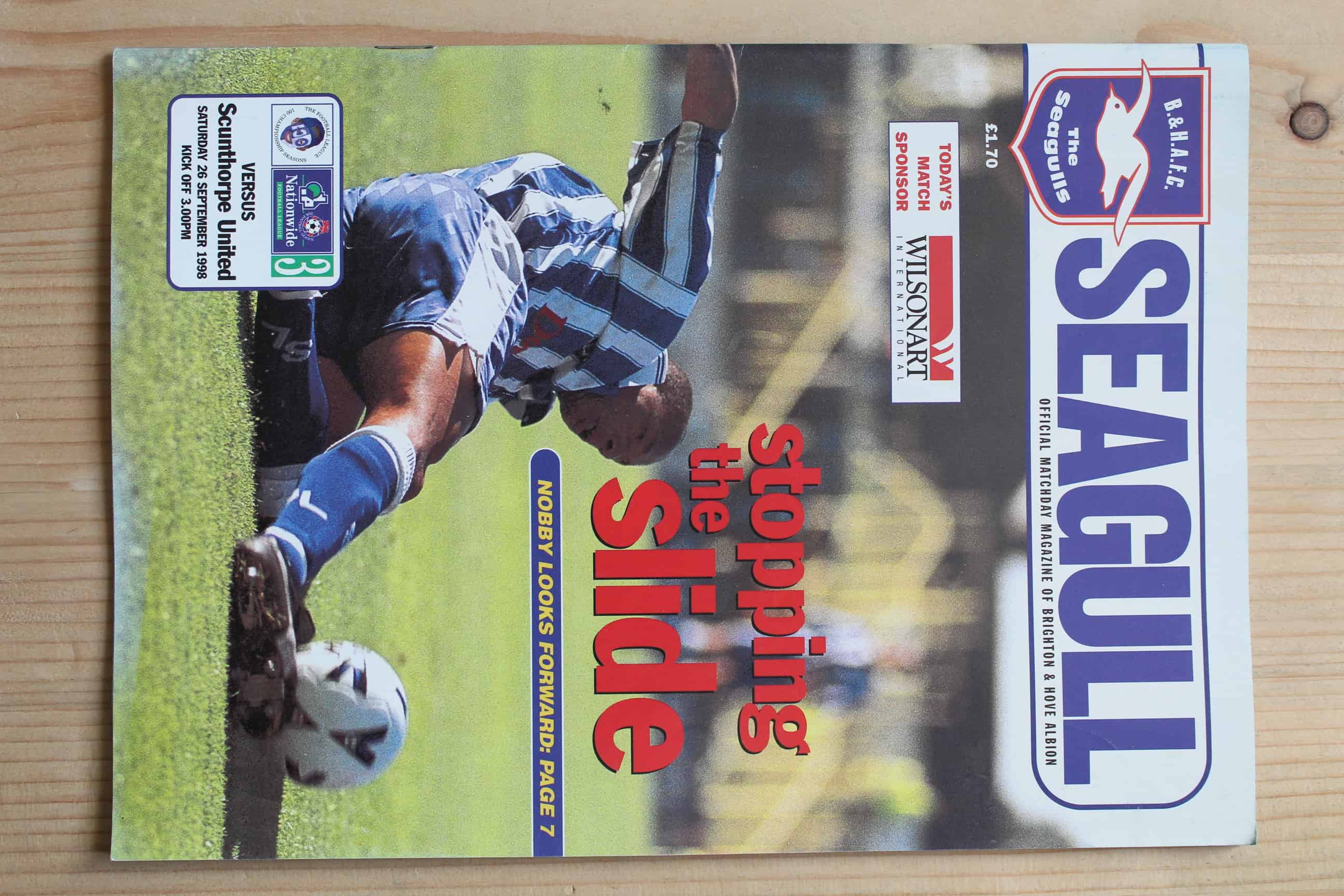 Brighton & Hove Albion FC v Scunthorpe United FC