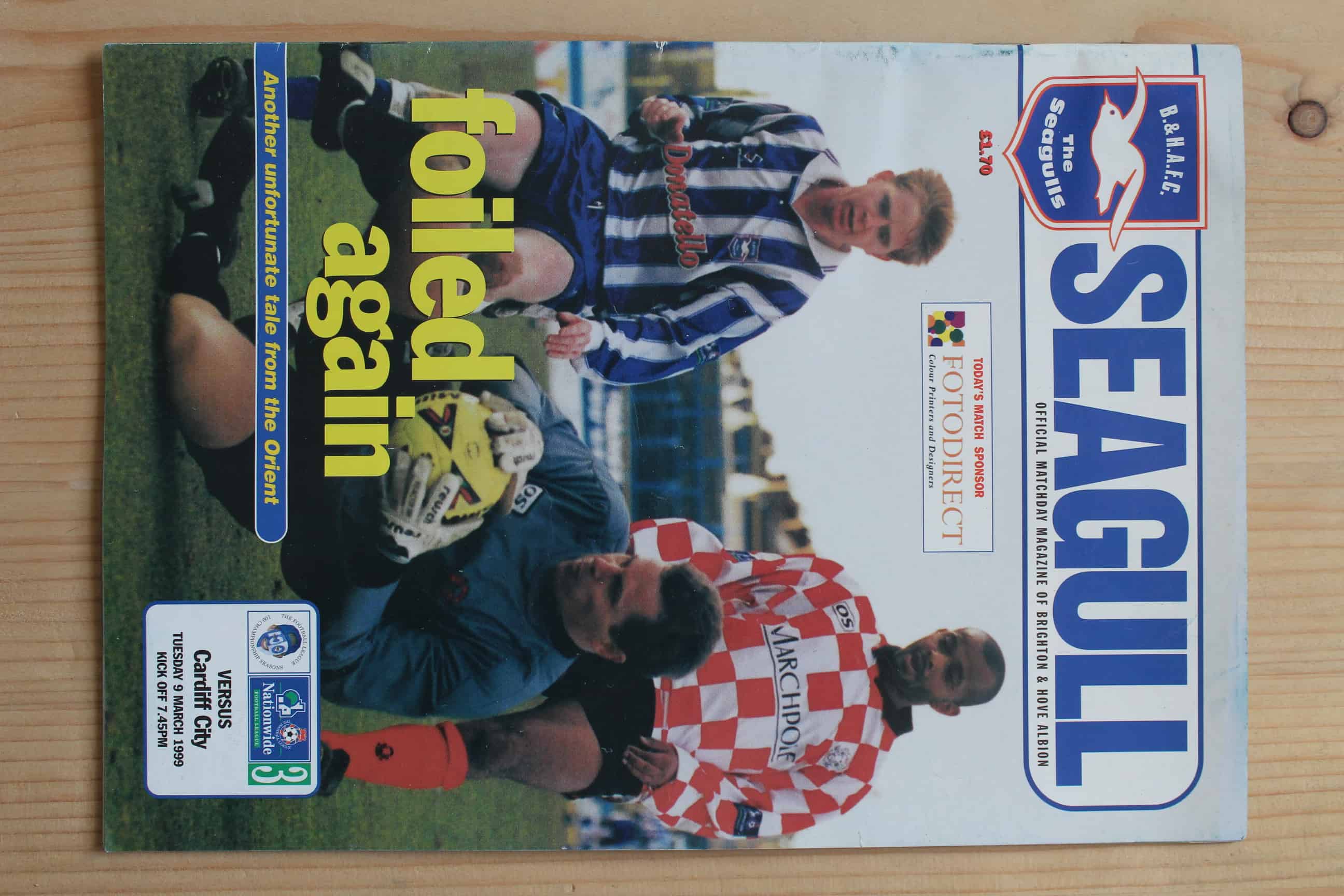 Brighton & Hove Albion FC v Cardiff City FC