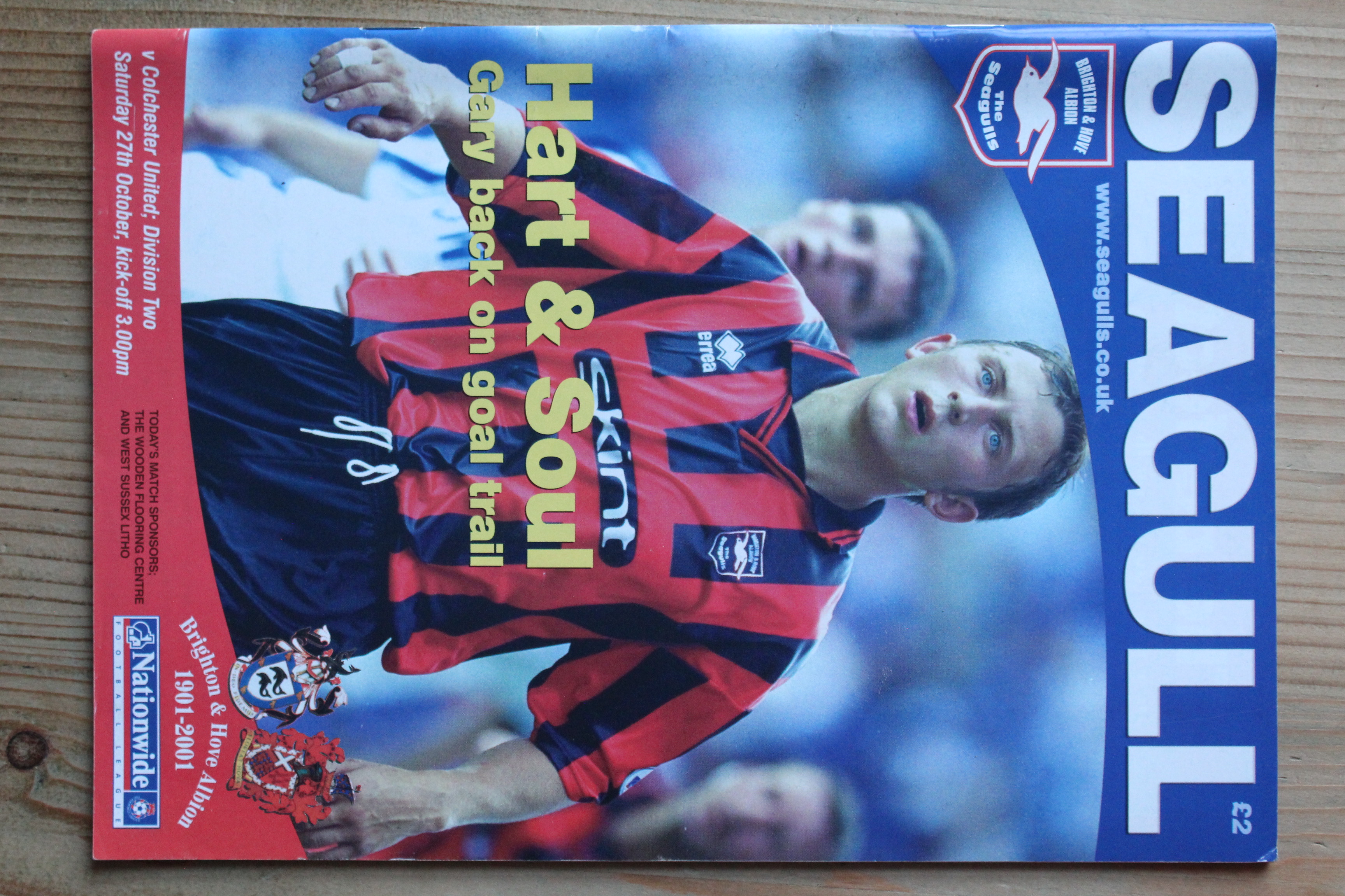 Brighton & Hove Albion FC v Colchester United FC