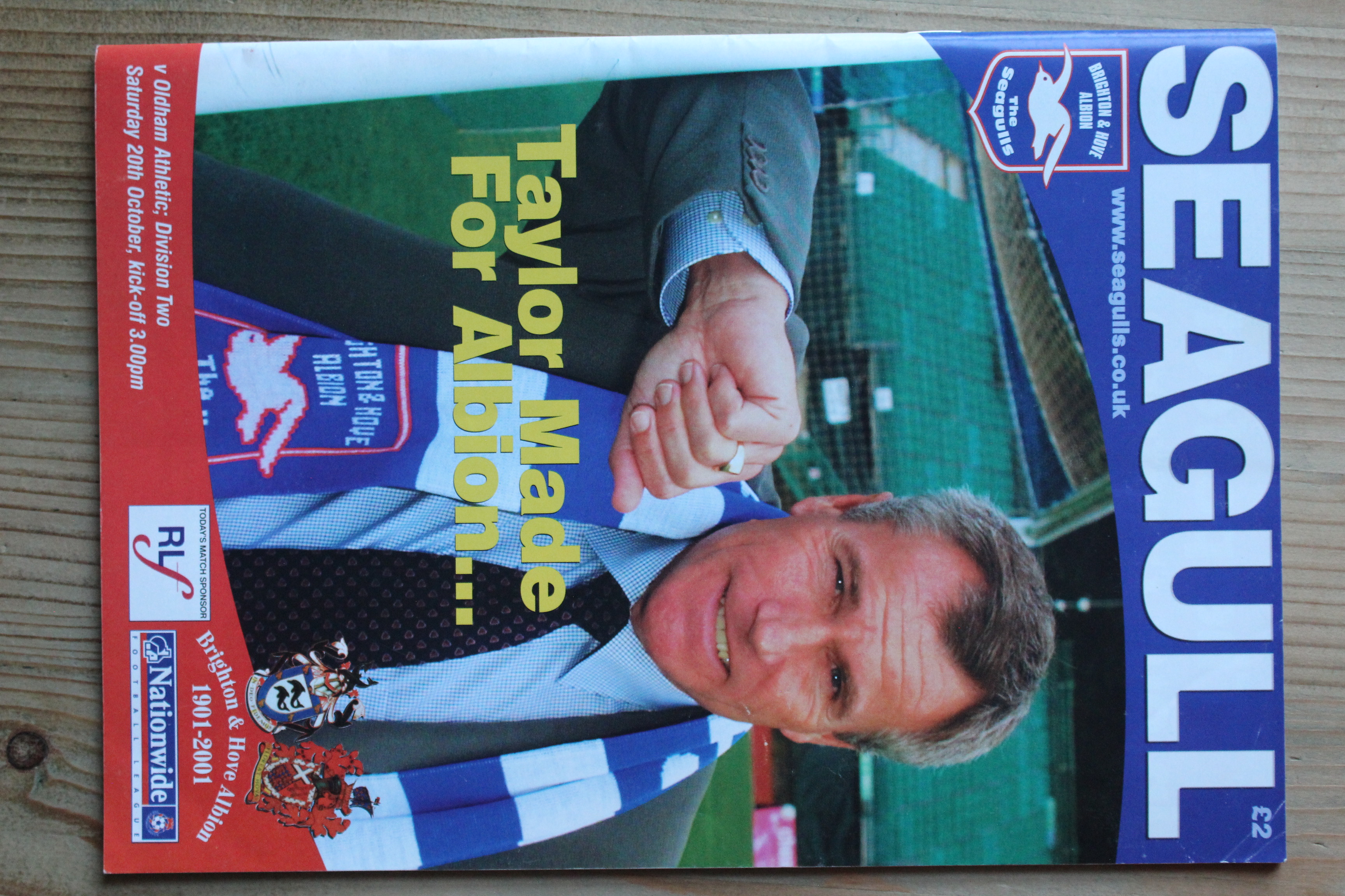 Brighton & Hove Albion FC v Oldham Athletic FC