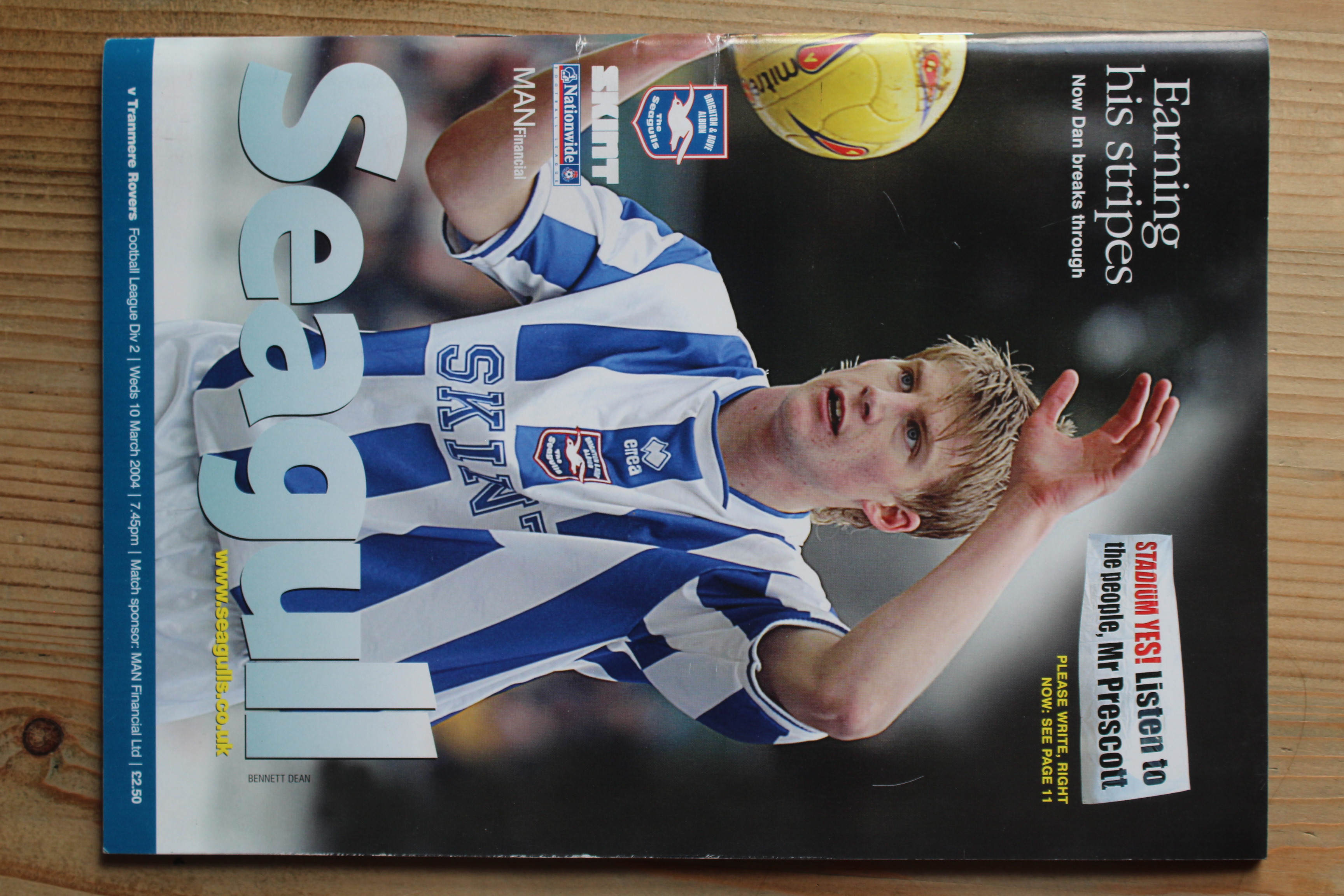 Brighton & Hove Albion FC v Tranmere Rovers FC