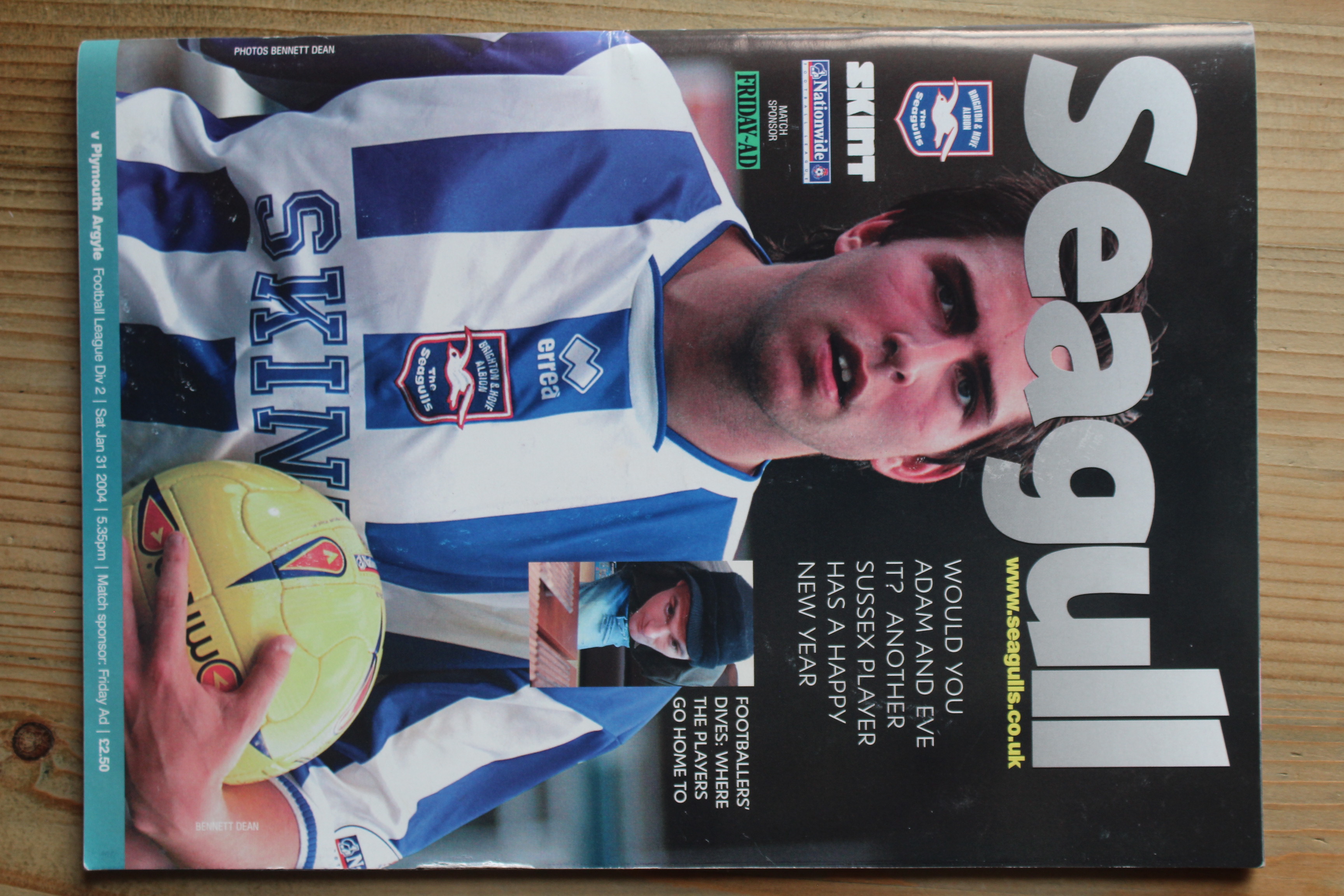 Brighton & Hove Albion FC v Plymouth Argyle FC