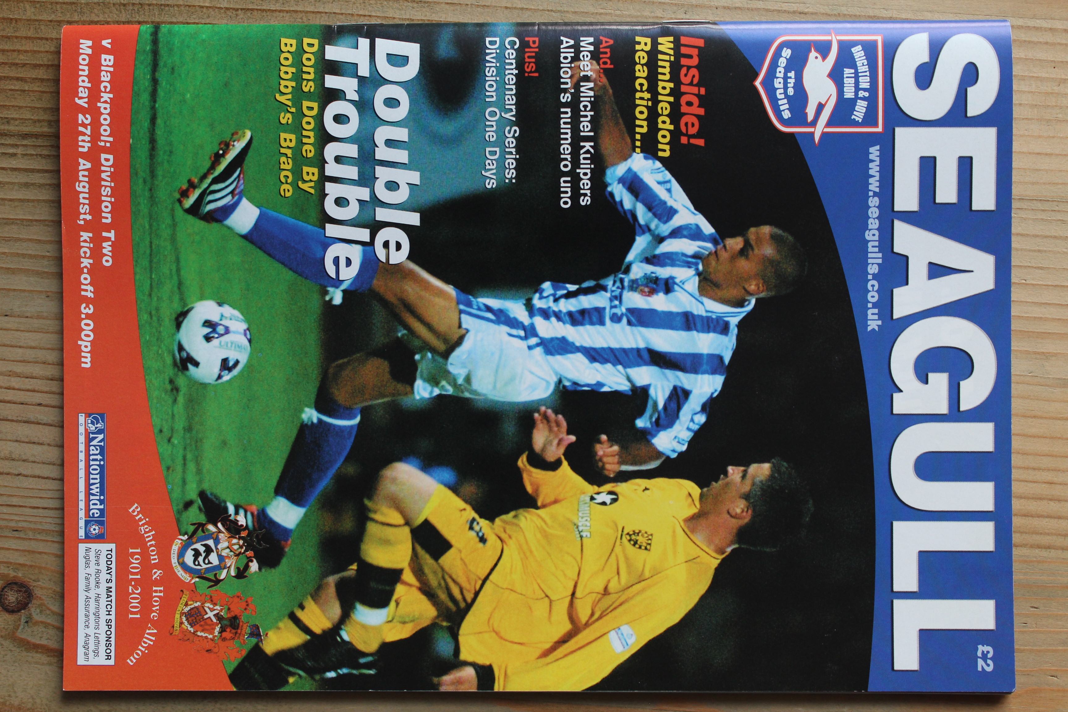 Brighton & Hove Albion FC v Blackpool FC