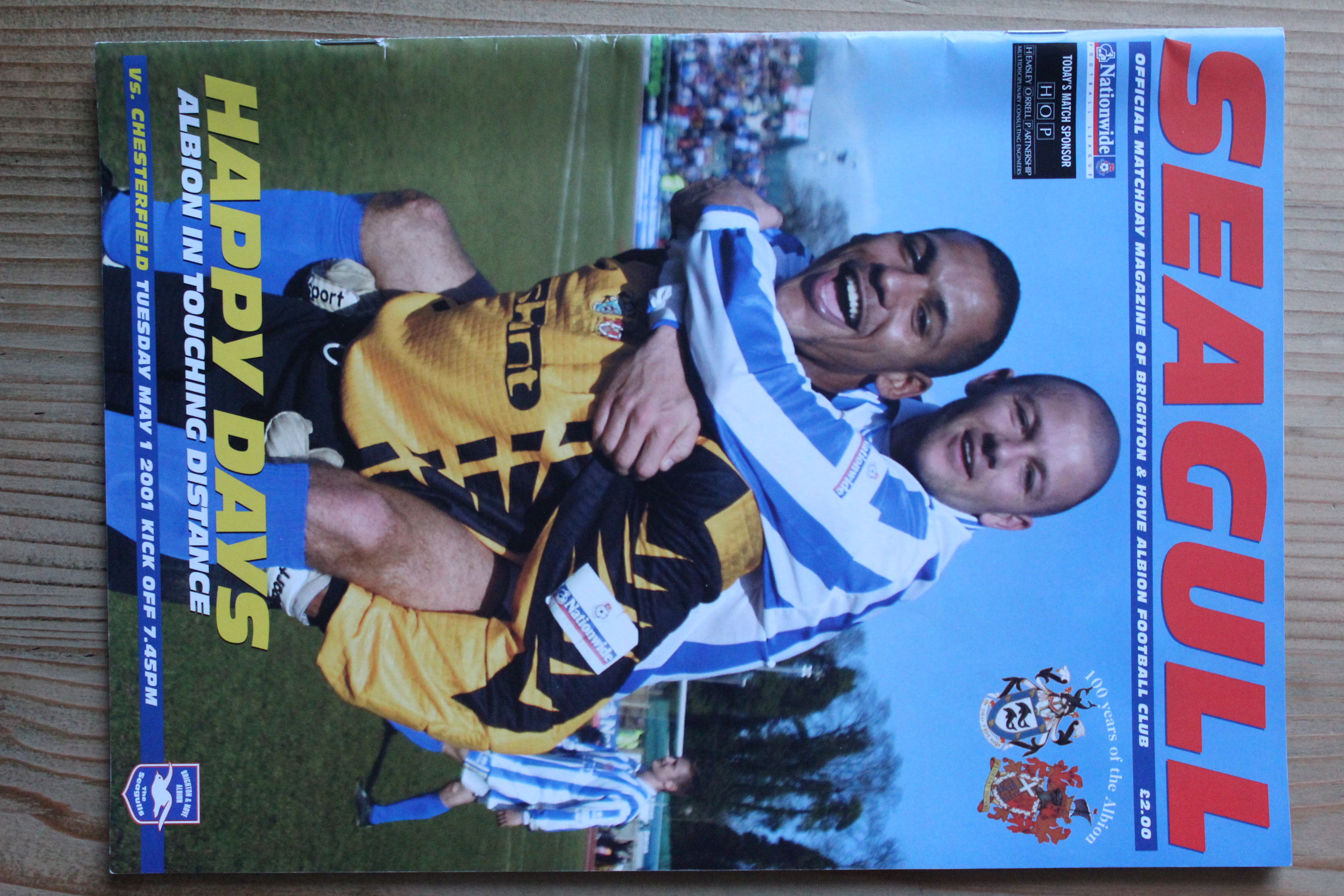 Brighton & Hove Albion FC v Chesterfield FC