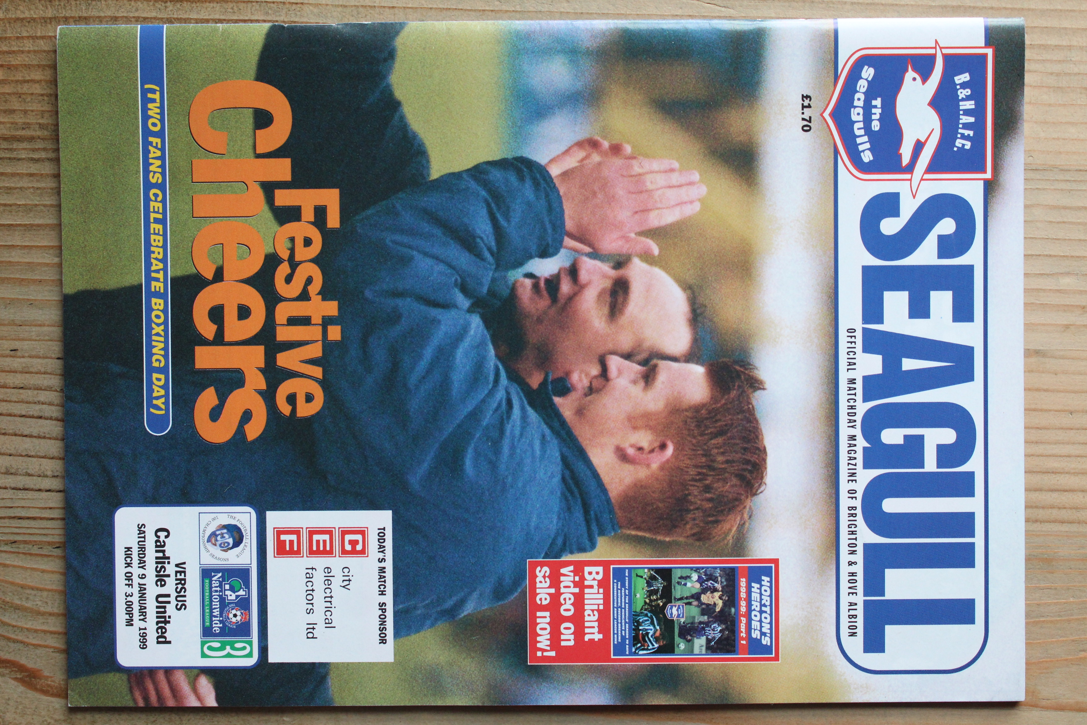 Brighton & Hove Albion FC v Carlisle United FC