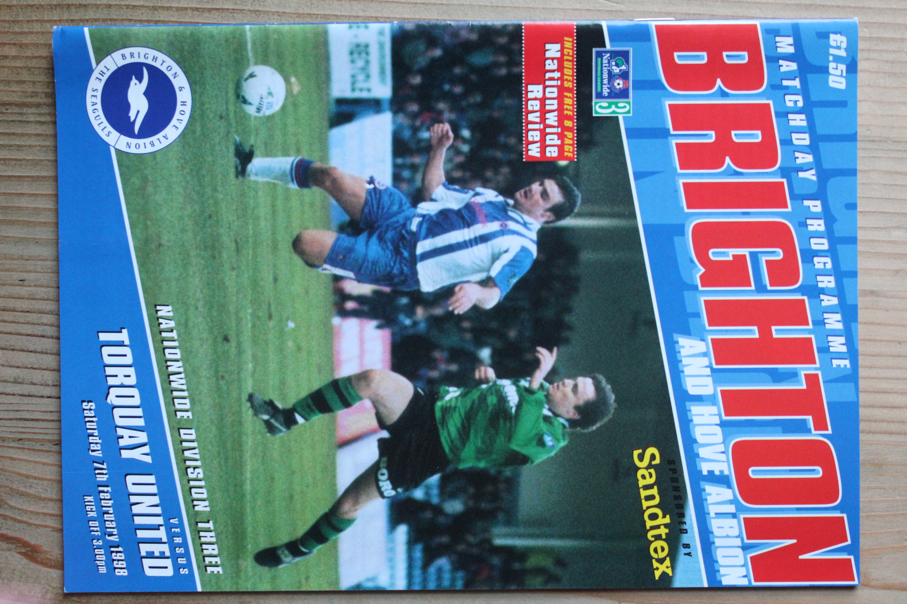 Brighton & Hove Albion FC v Torquay United FC