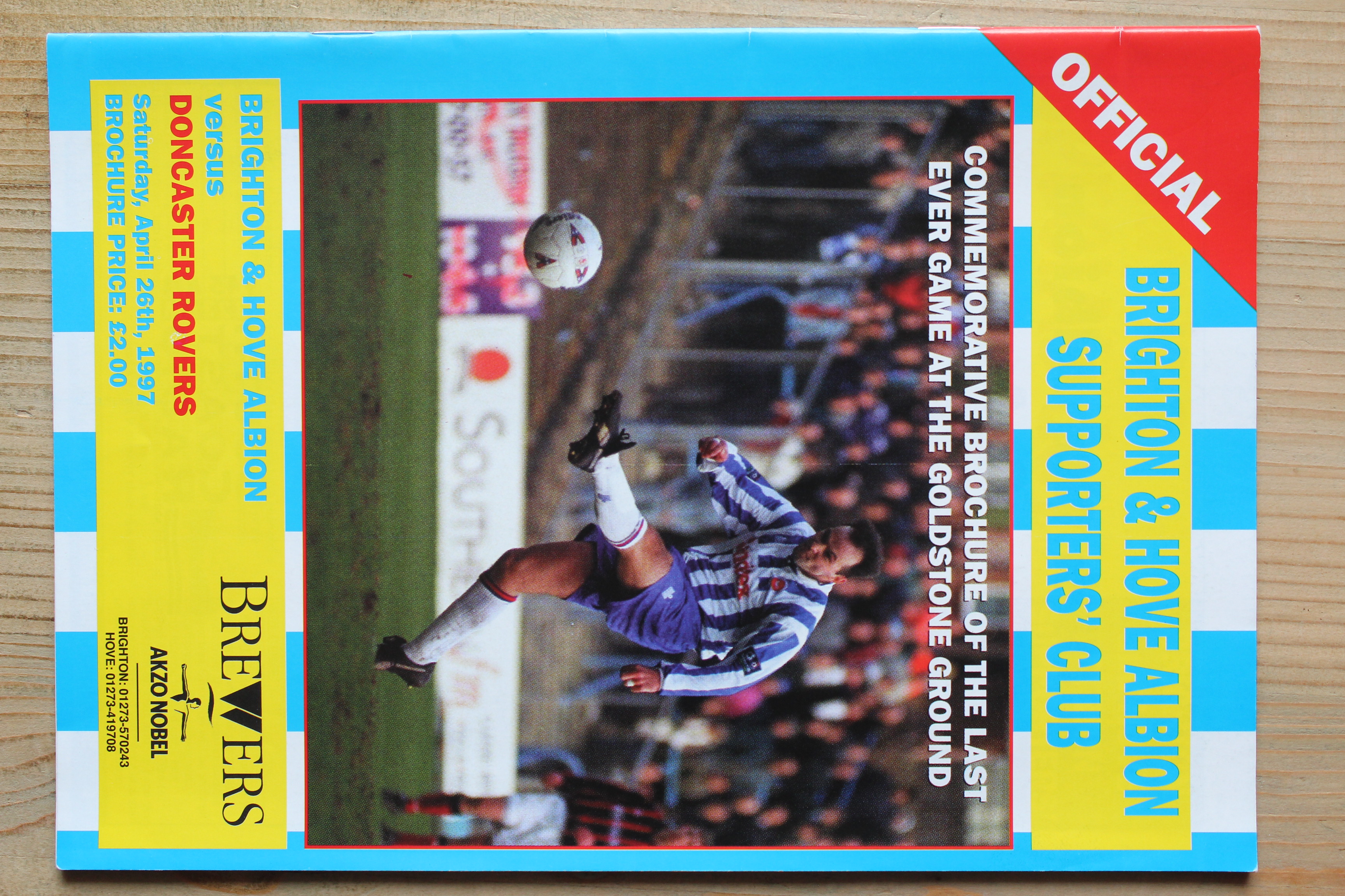 Brighton & Hove Albion FC v Doncaster Rovers FC