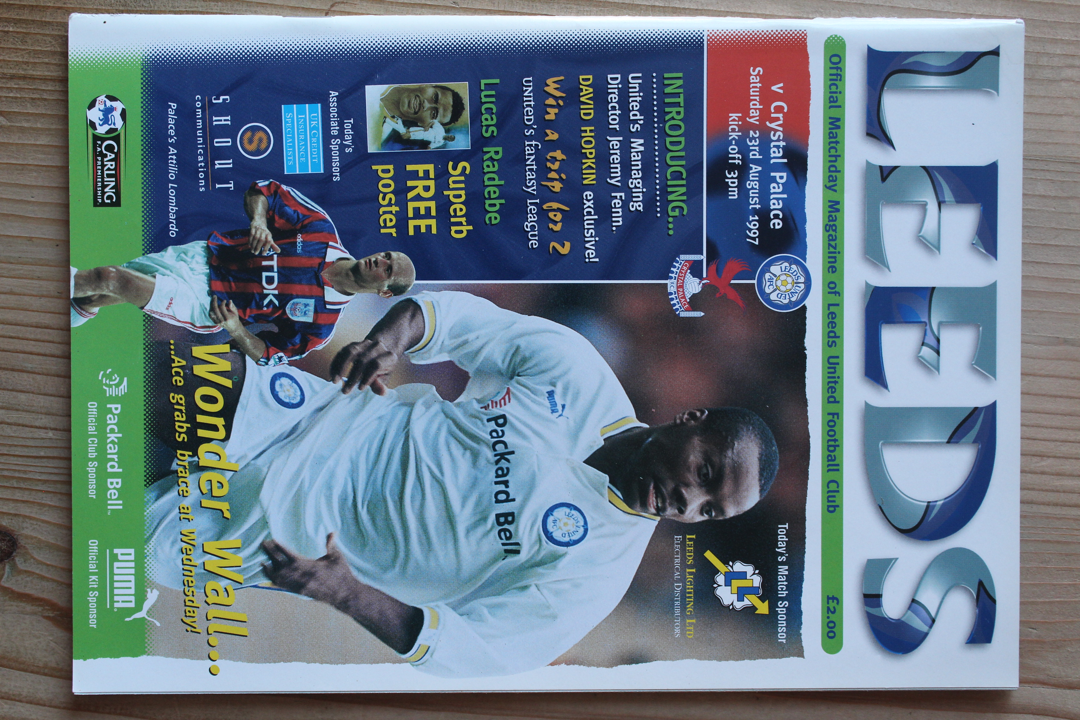 Leeds United FC v Crystal Palace FC