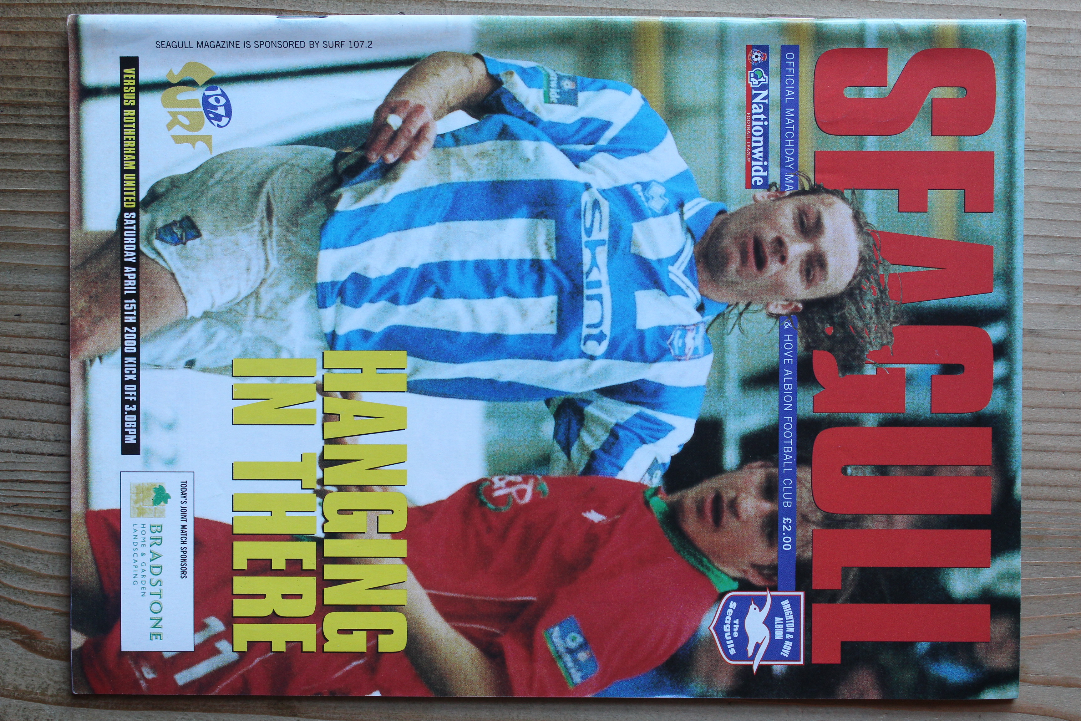 Brighton & Hove Albion FC v Rotherham United FC