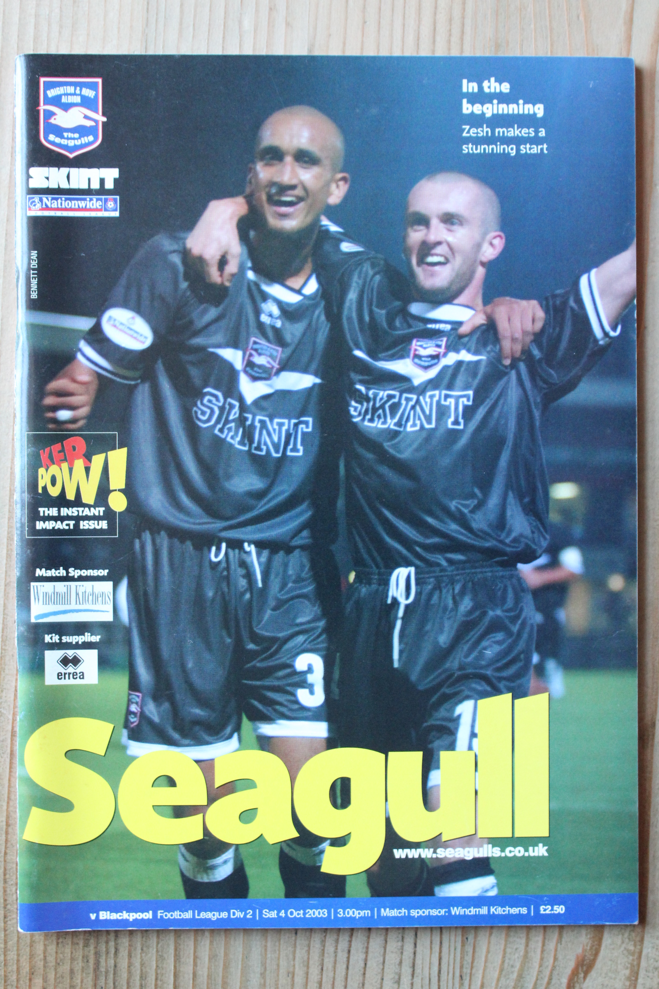 Brighton & Hove Albion FC v Blackpool FC