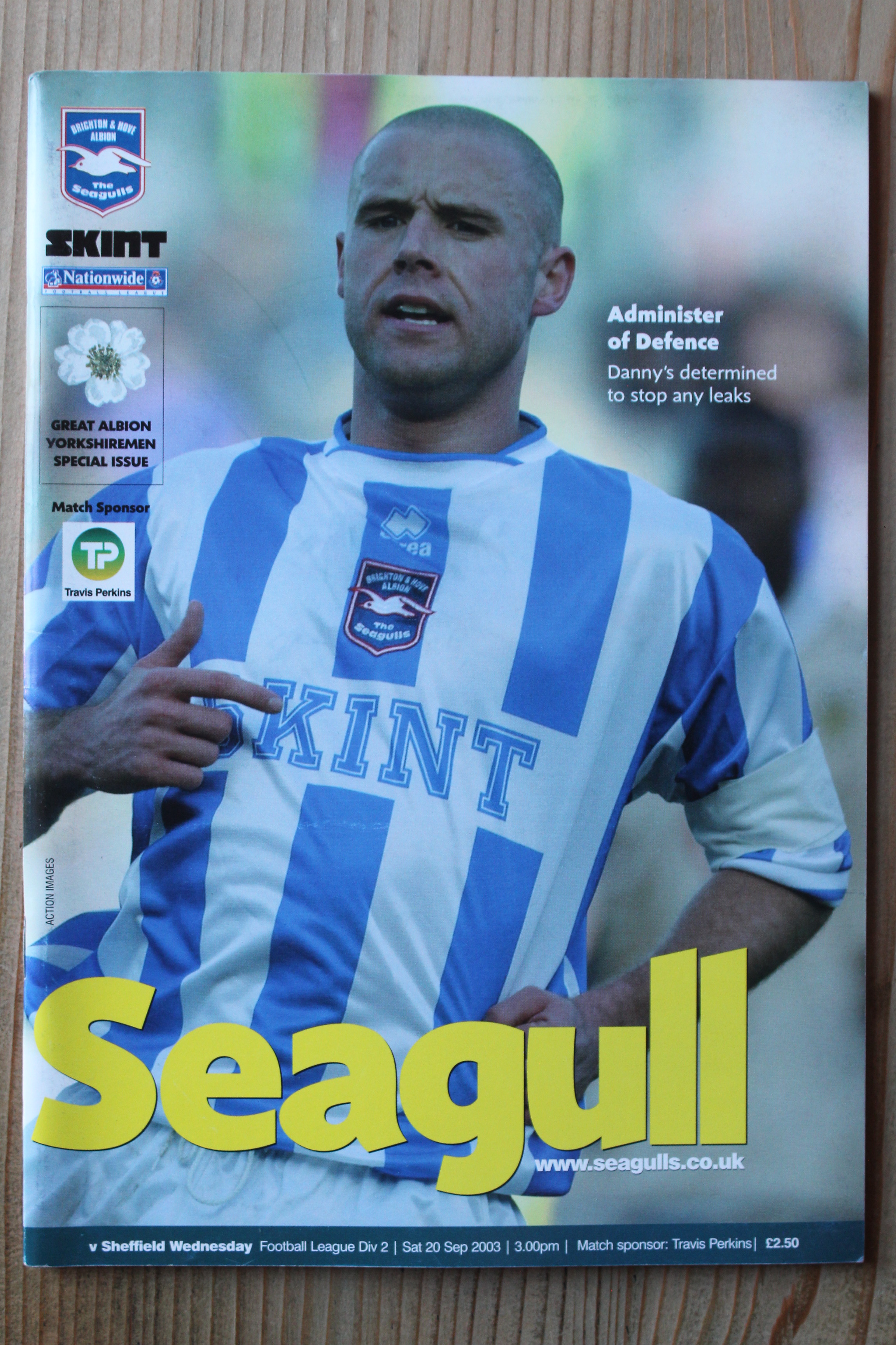 Brighton & Hove Albion FC v Sheffield Wednesday FC 