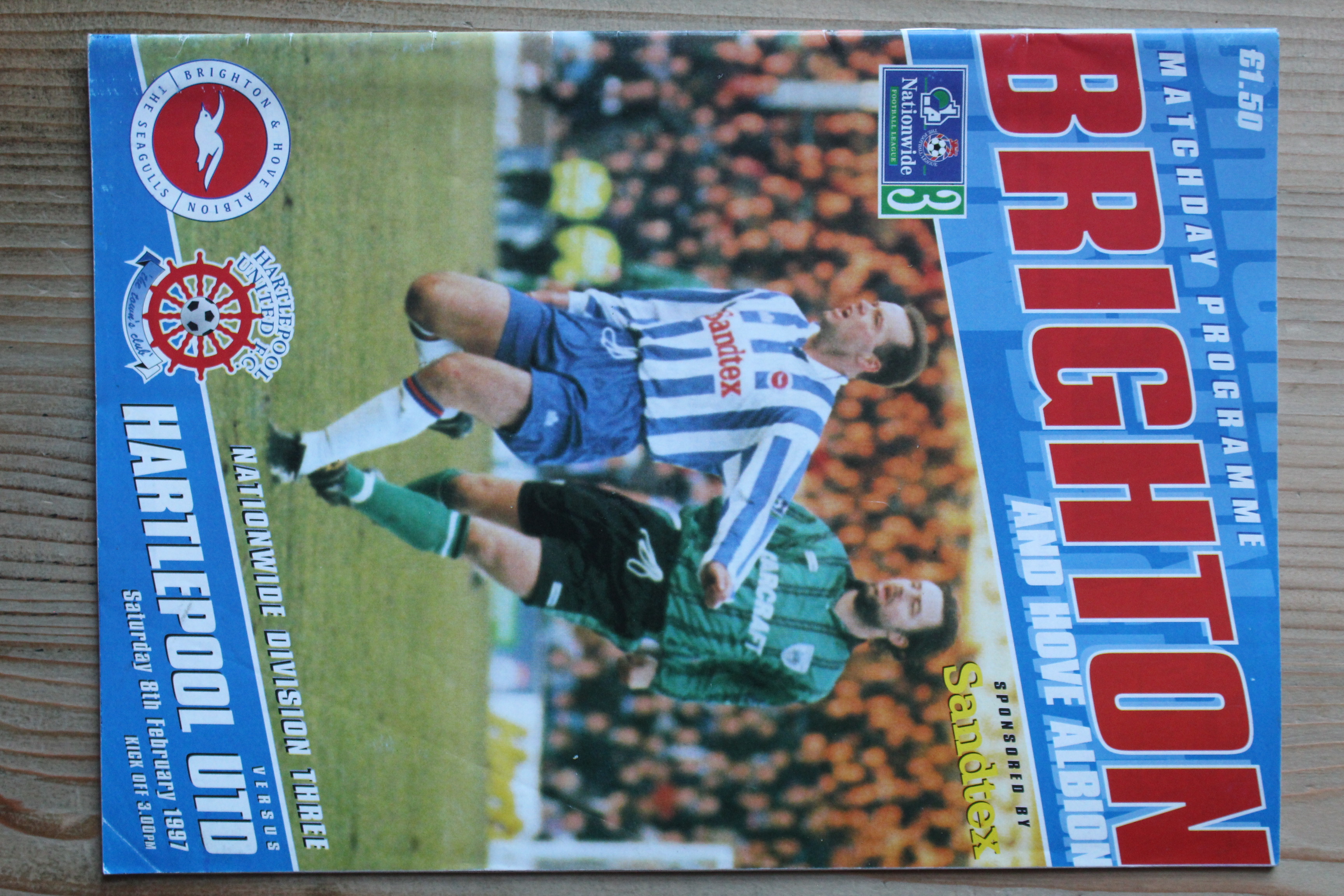 Brighton & Hove Albion FC v Hartlepool United