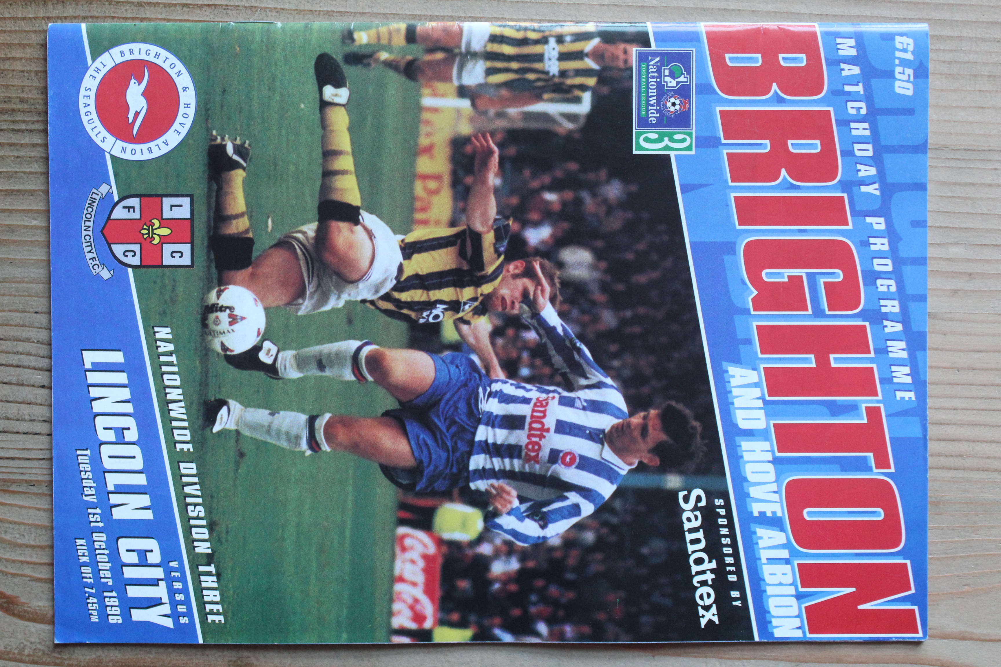 Brighton & Hove Albion FC v Lincoln City FC