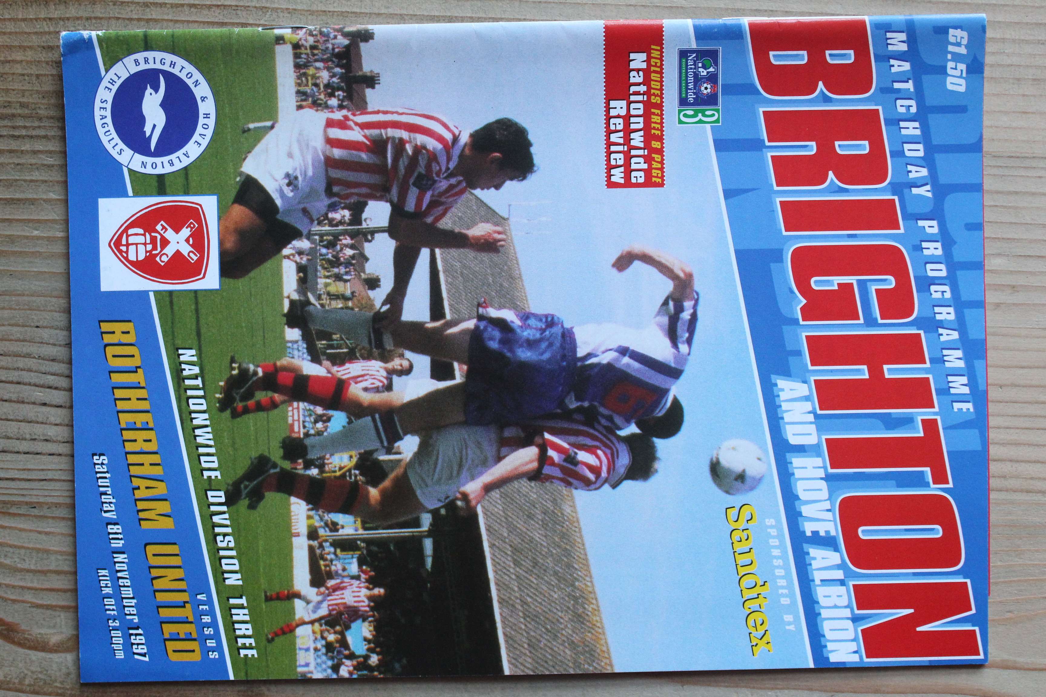 Brighton & Hove Albion FC v Rotherham United FC