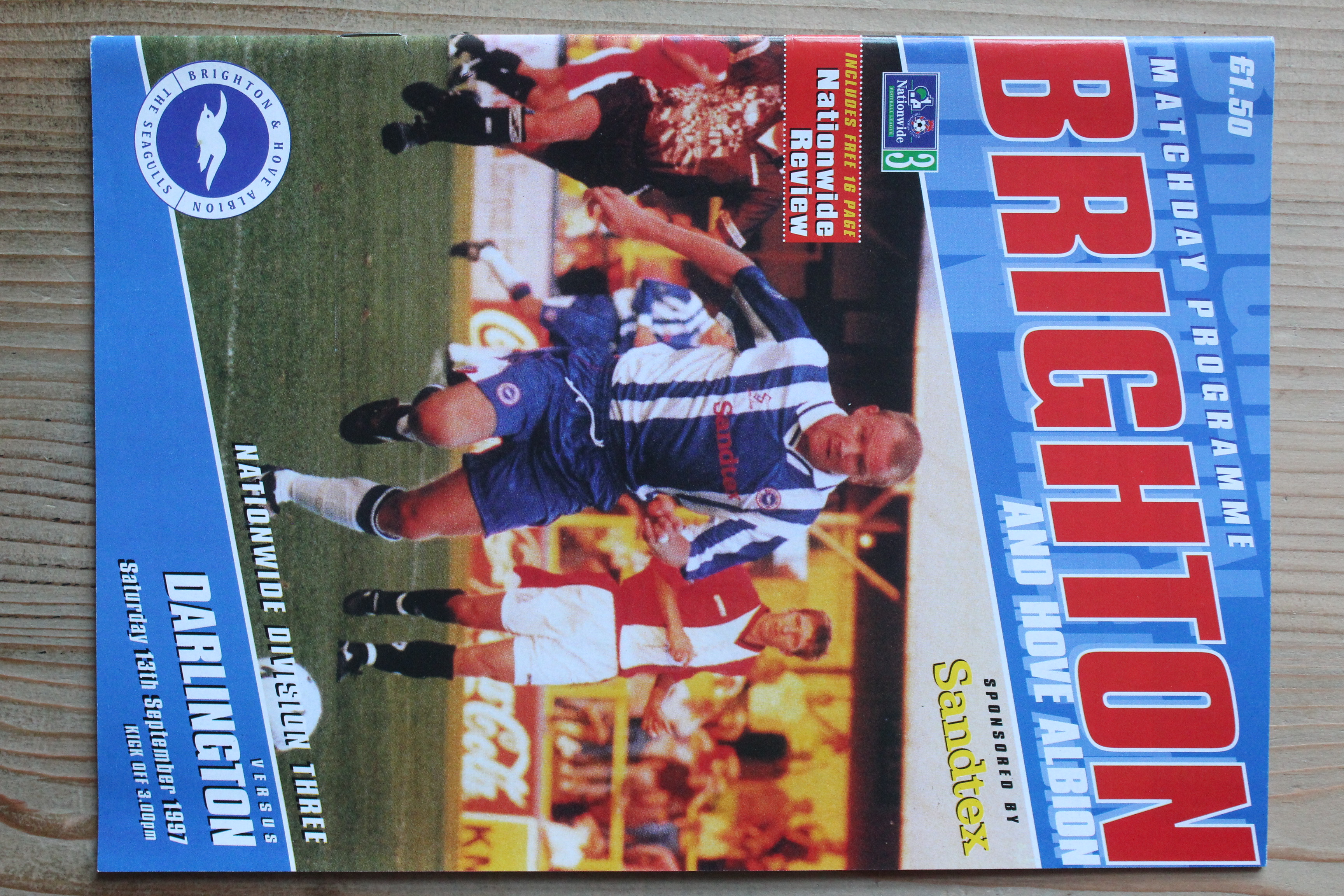 Brighton & Hove Albion FC v Darlington FC