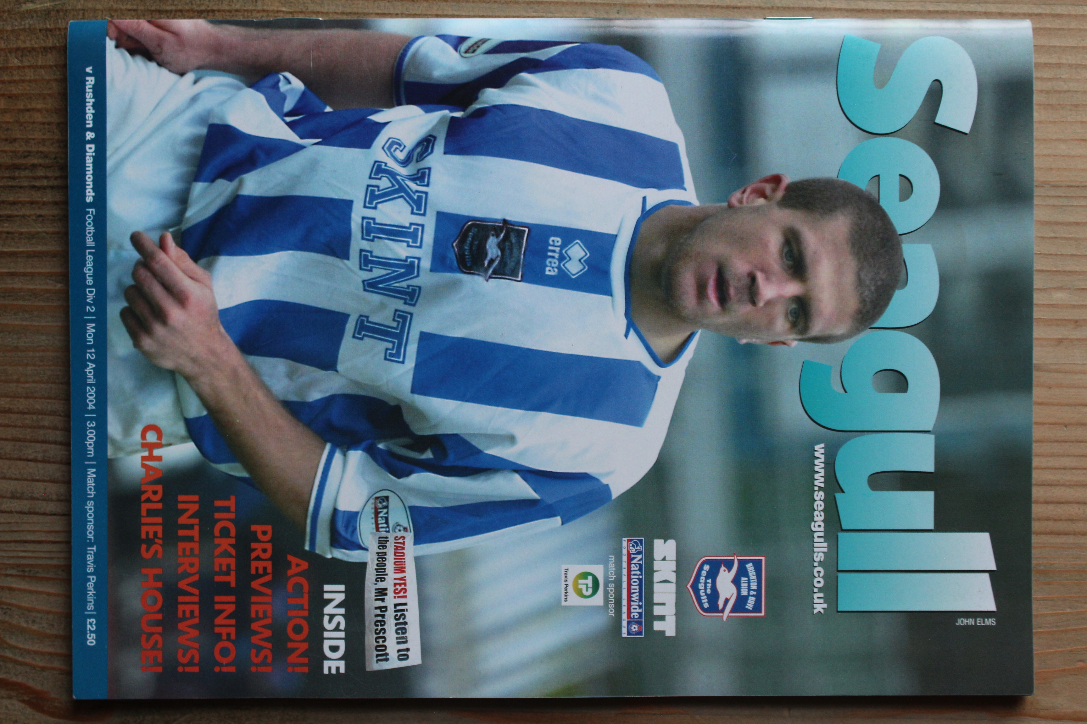 Brighton & Hove Albion FC v Rushden & Diamonds