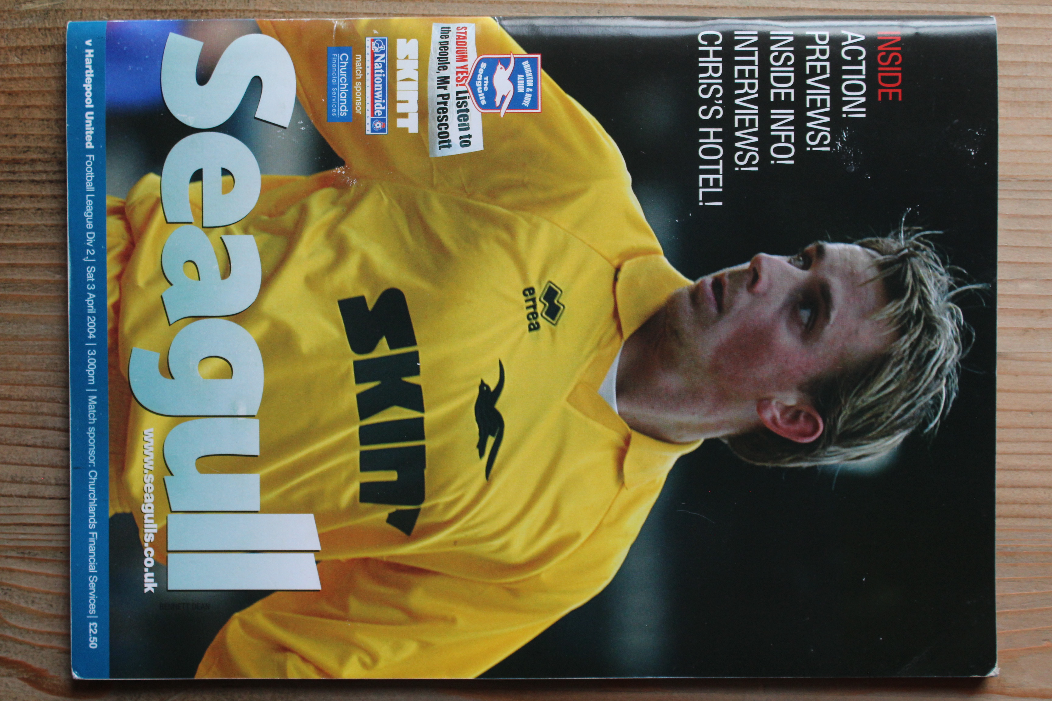 Brighton & Hove Albion FC v Hartlepool United