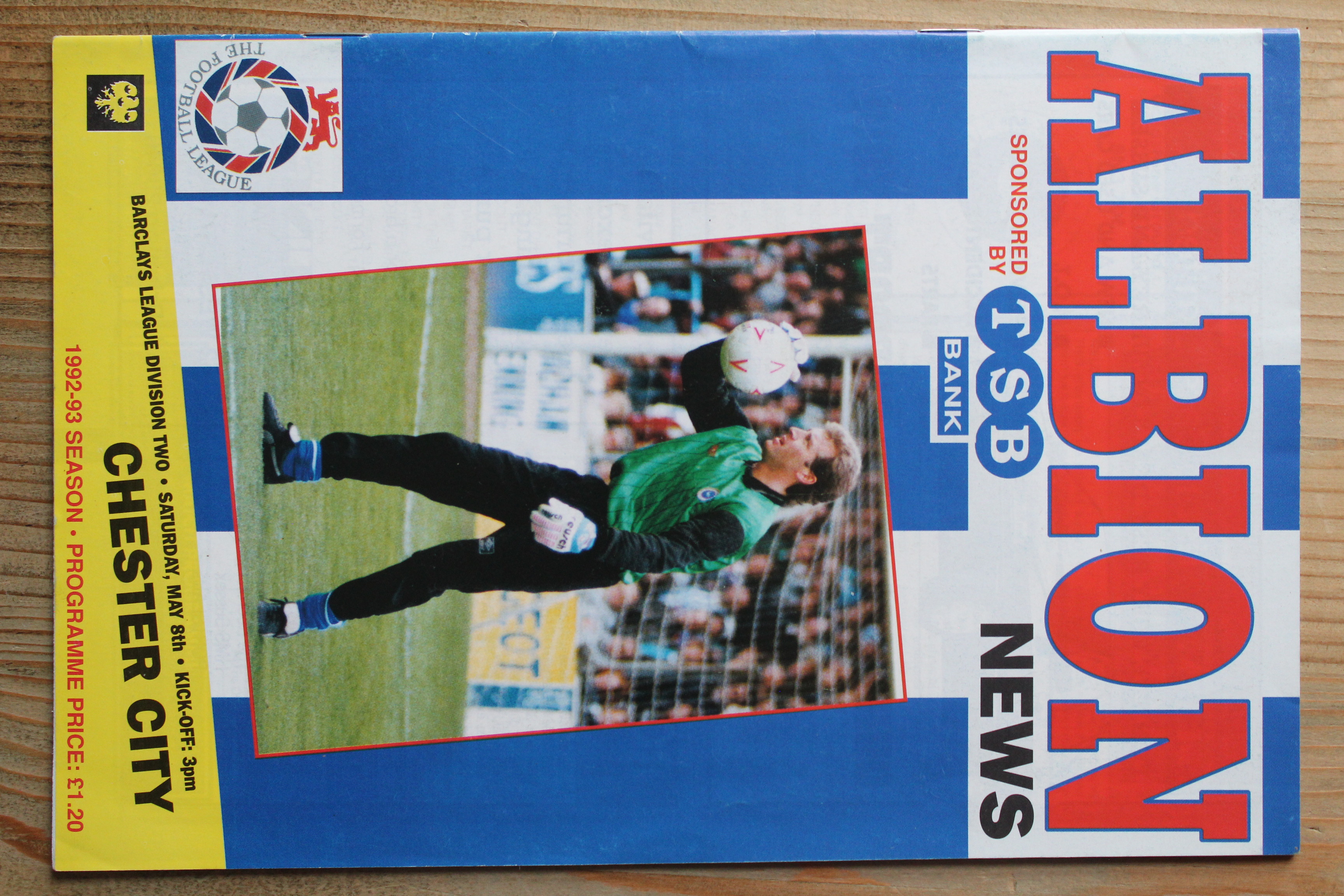 Brighton & Hove Albion FC v Chester City FC