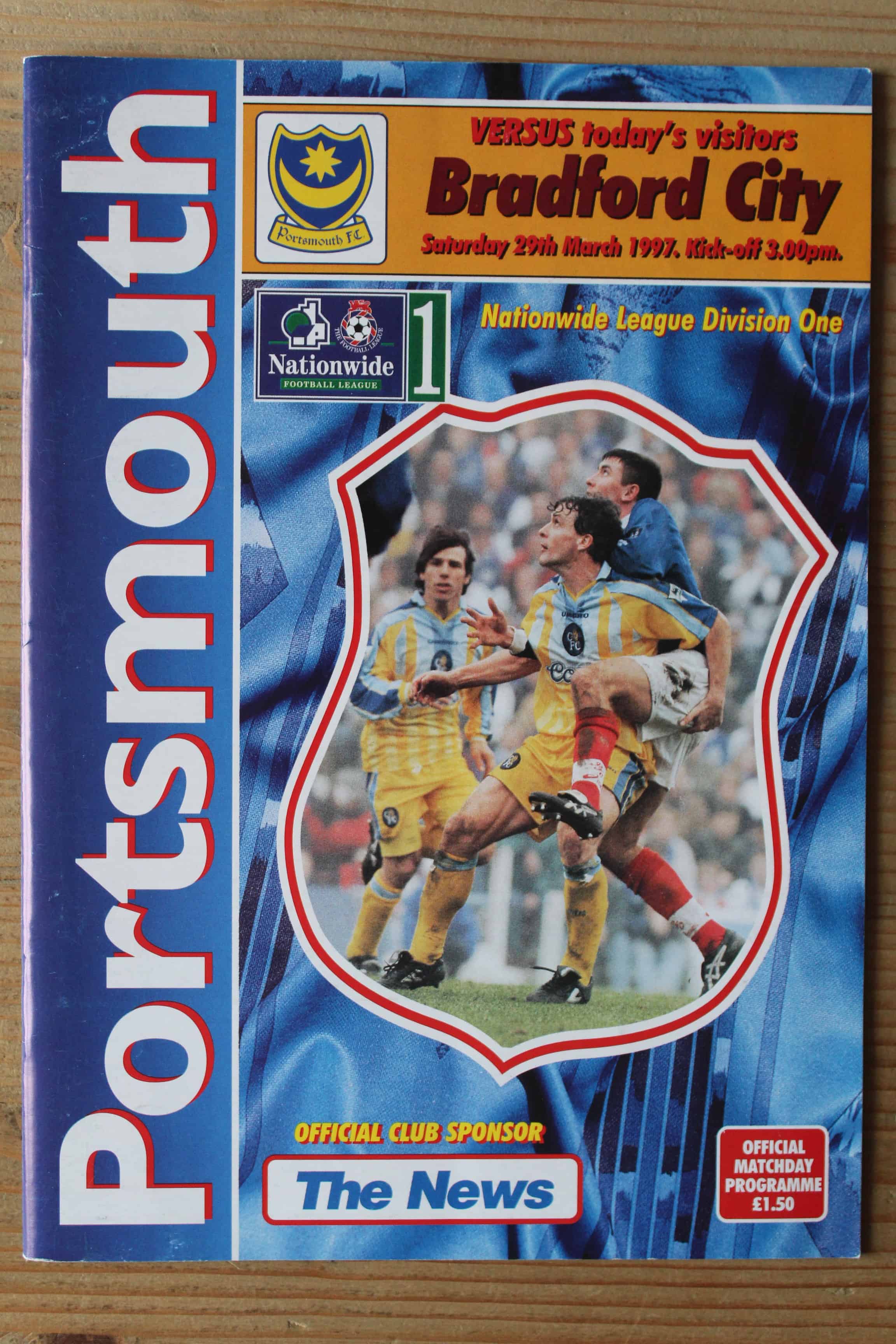 Portsmouth FC v Bradford City FC