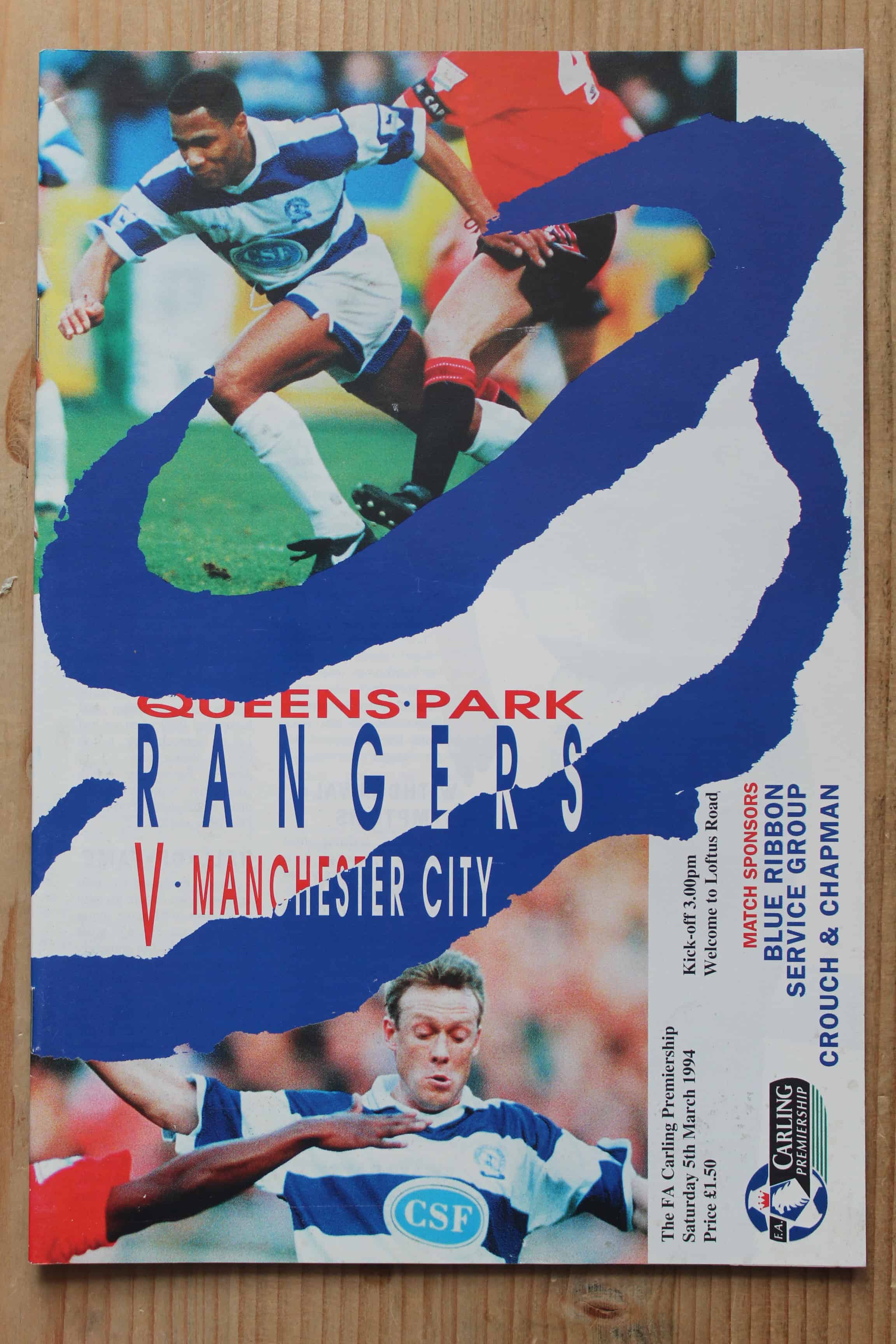 Queens Park Rangers FC v Manchester City FC