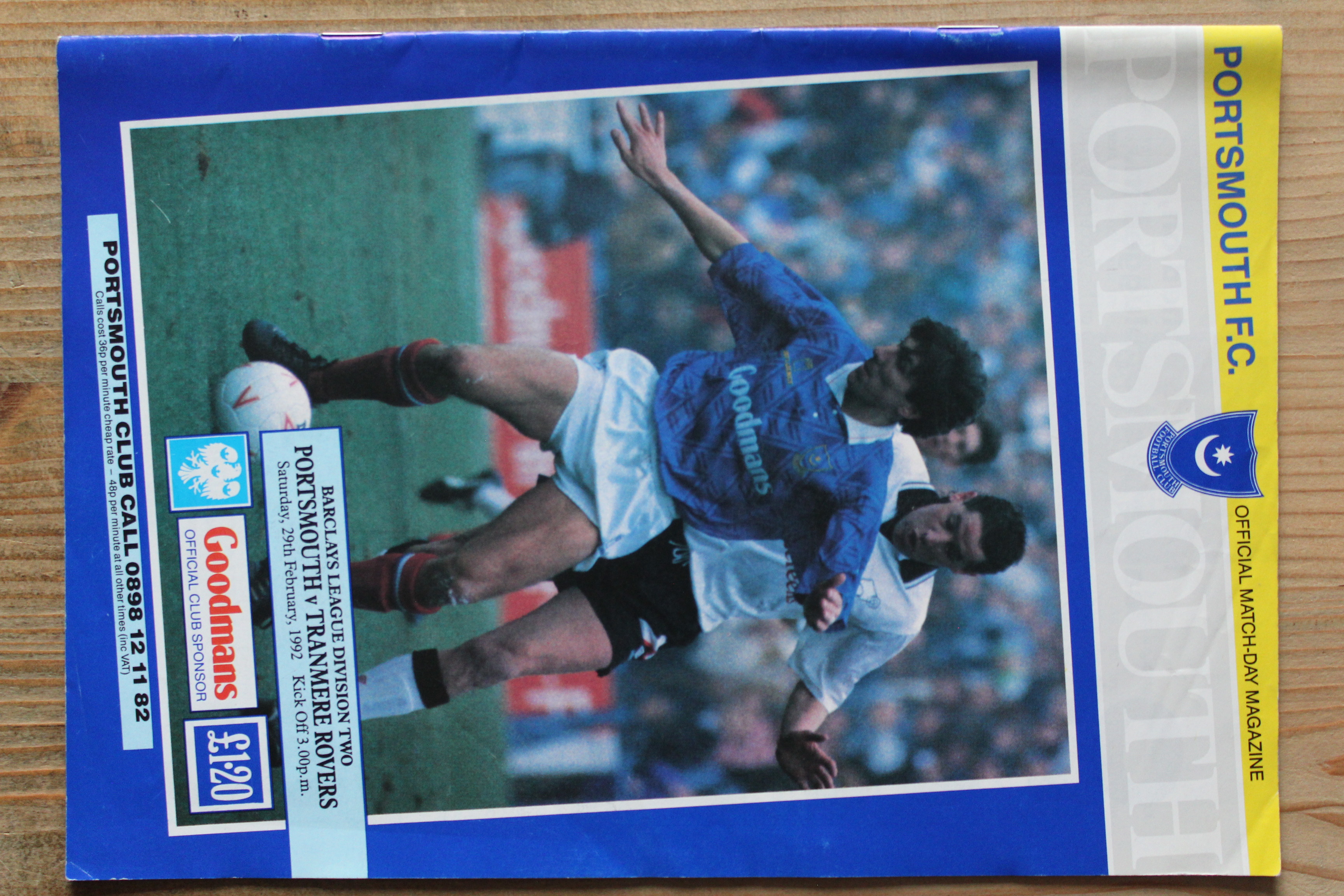 Portsmouth FC v Tranmere Rovers FC