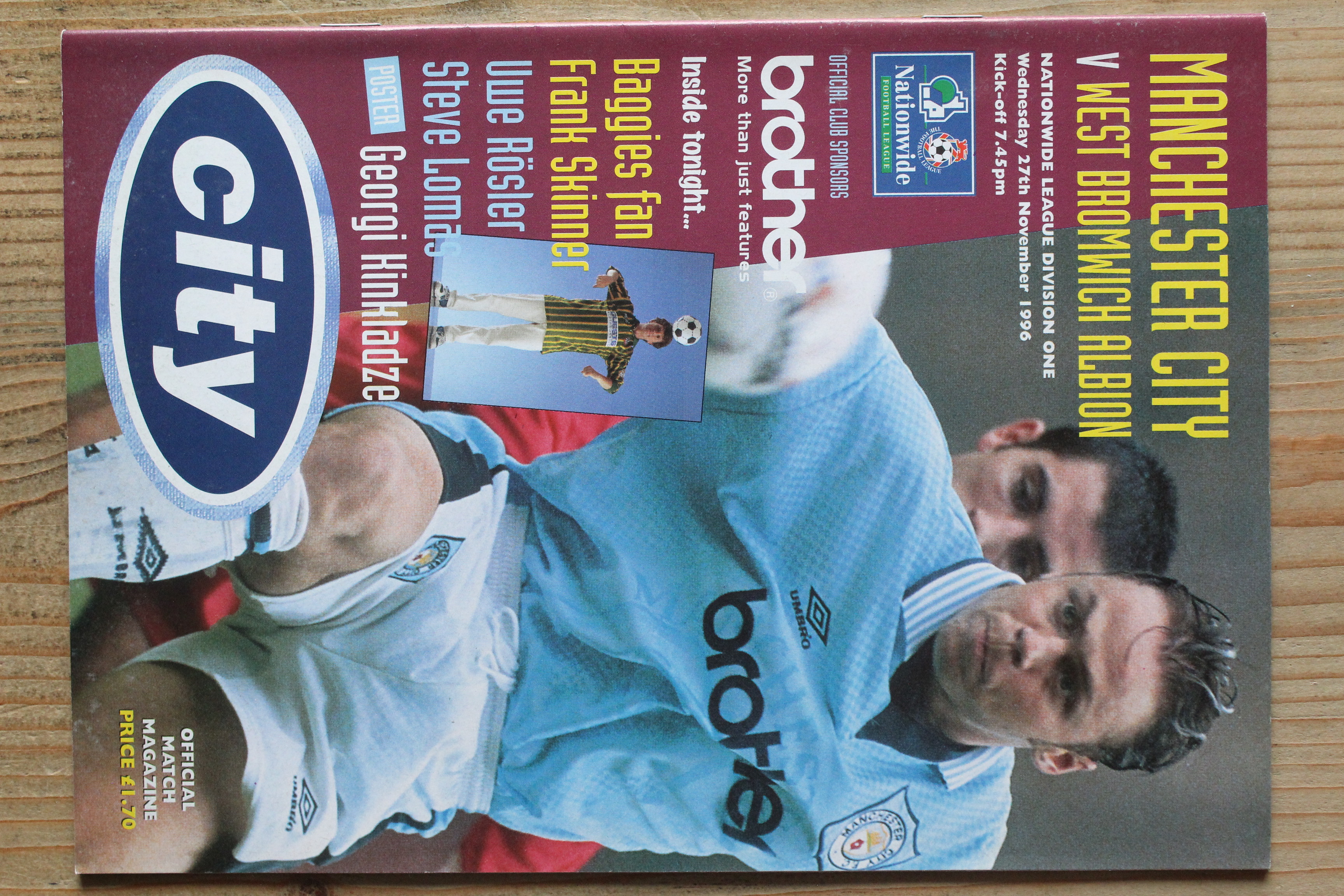 Manchester City FC v West Bromwich Albion FC 