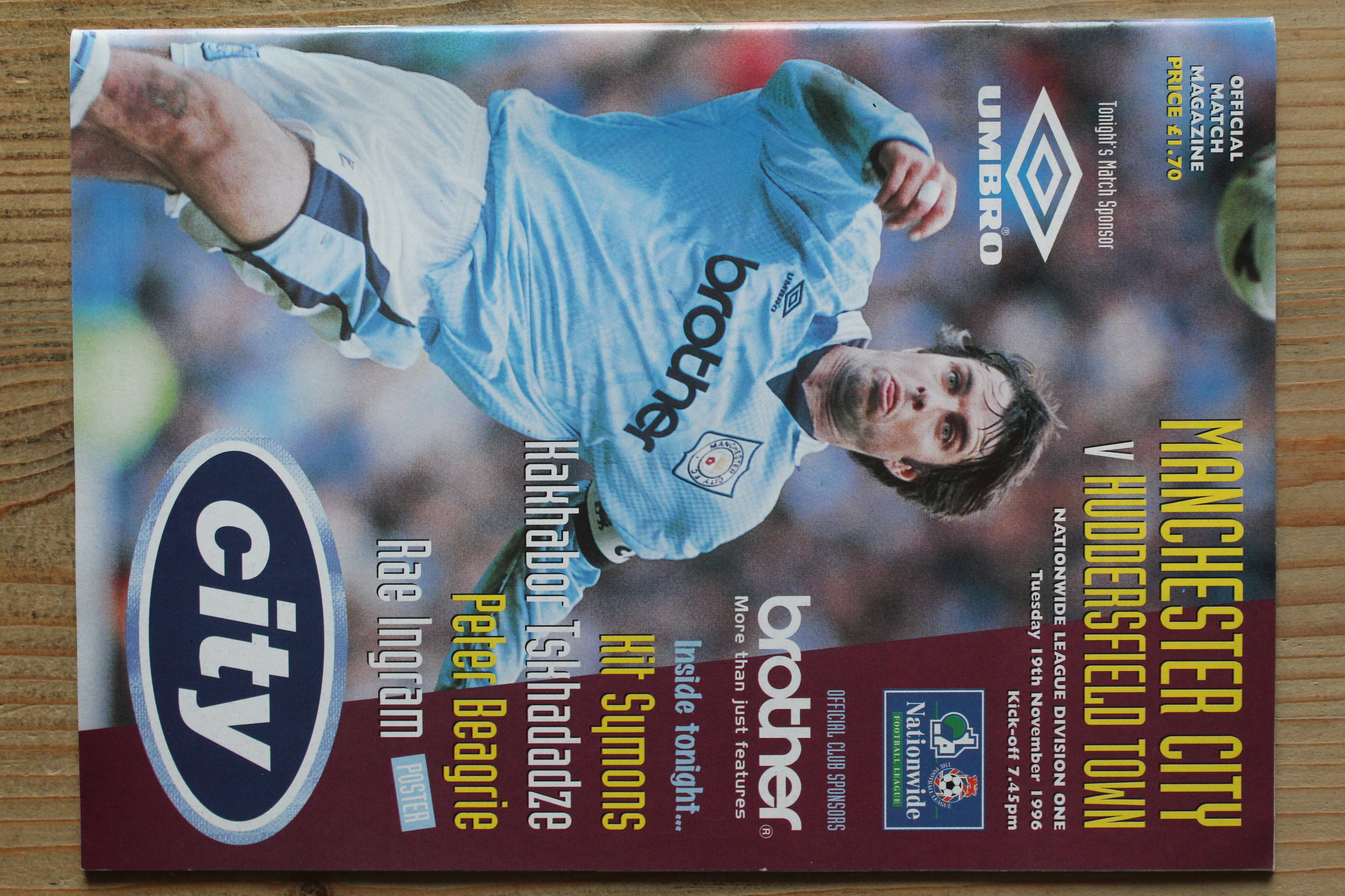 Manchester City FC v Huddersfield Town FC