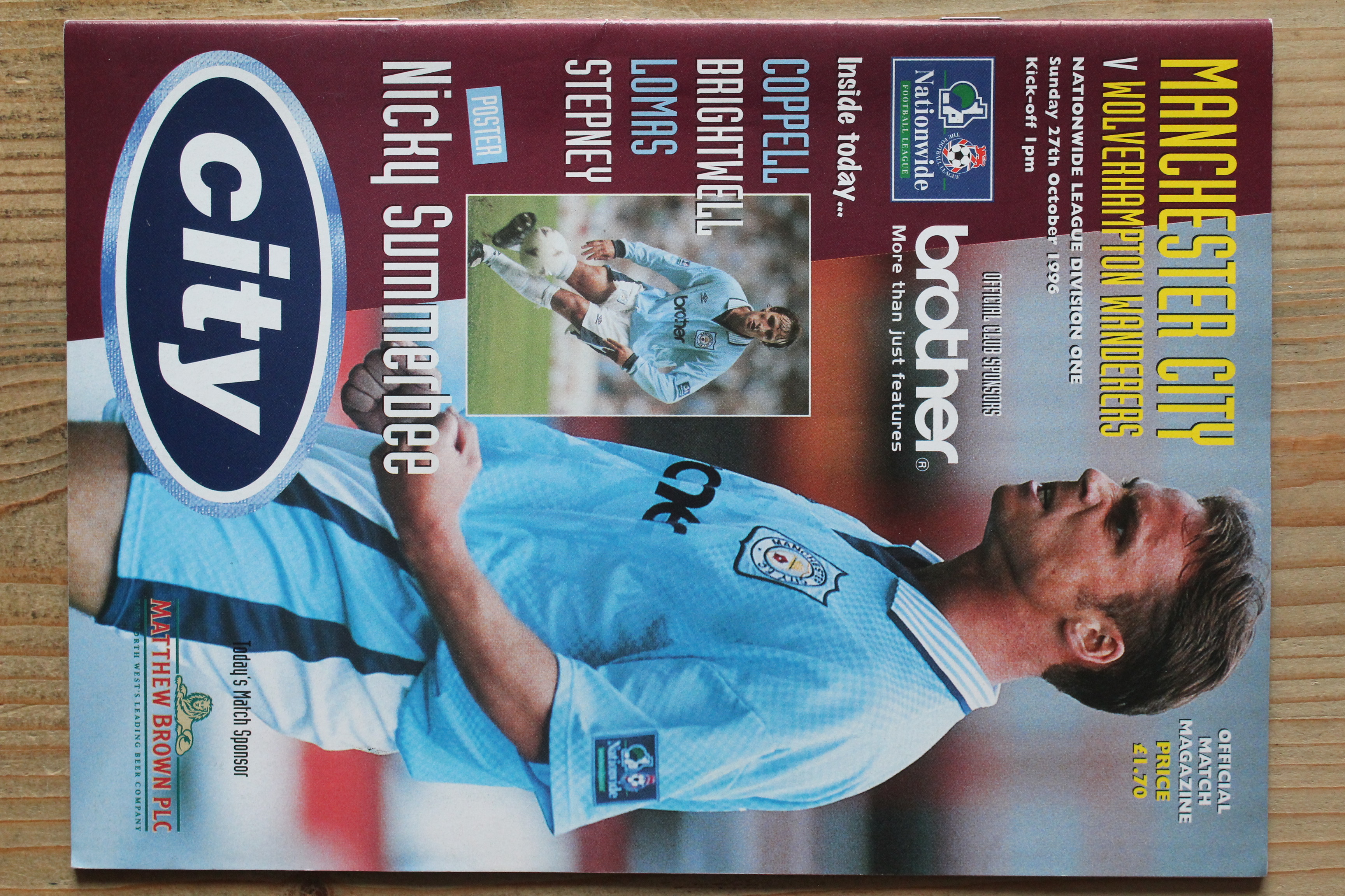 Manchester City FC v Wolverhampton Wanderers FC
