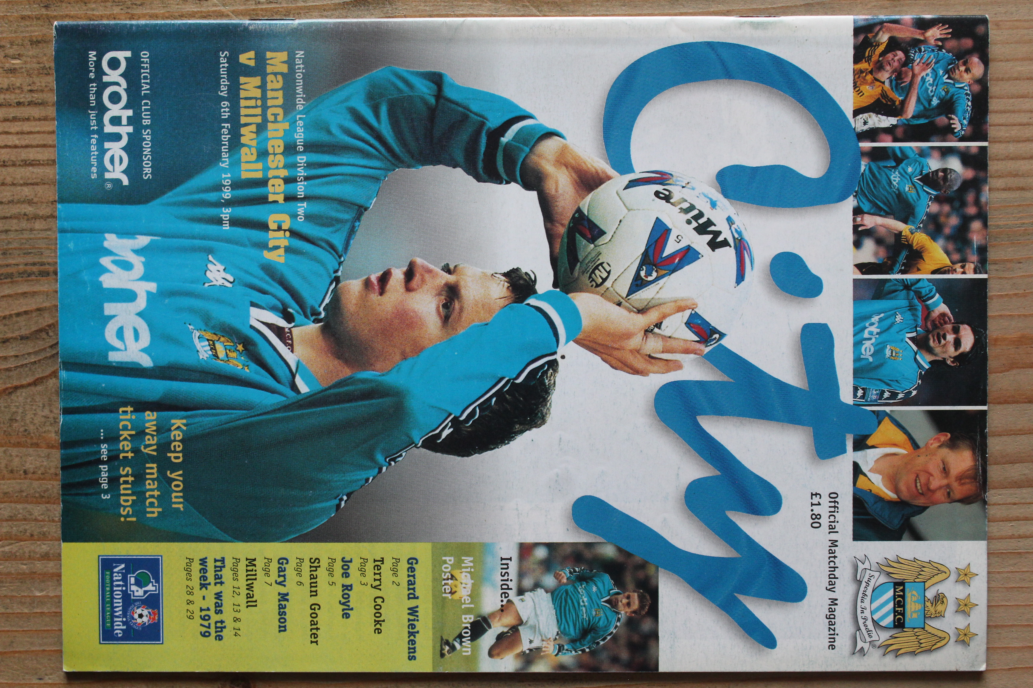 Manchester City FC v Millwall FC