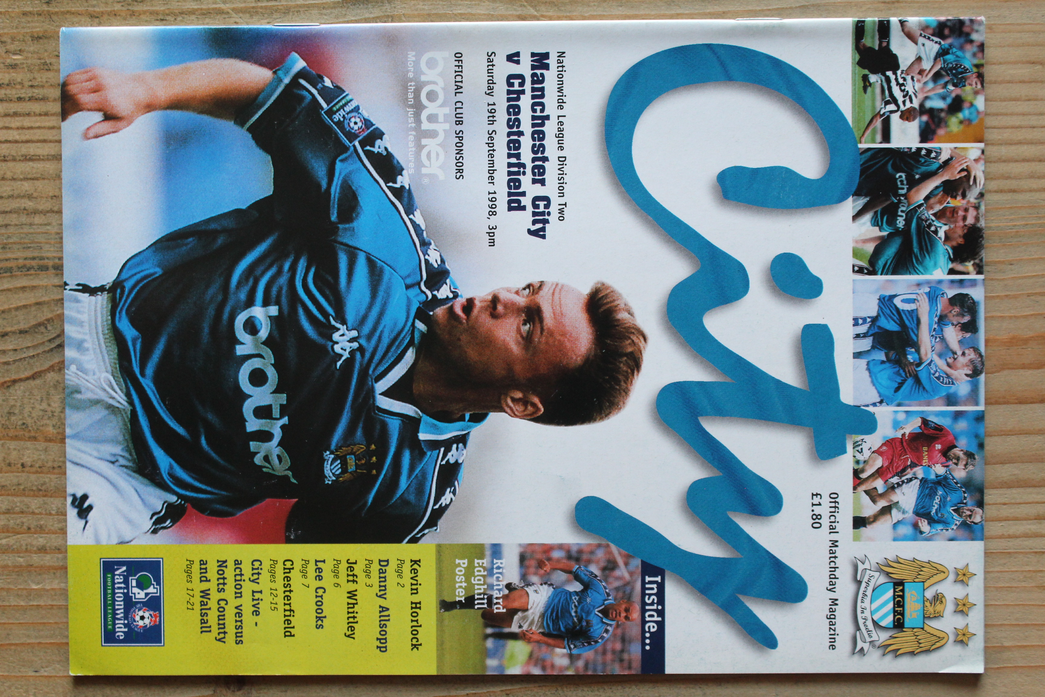 Manchester City FC v Chesterfield FC