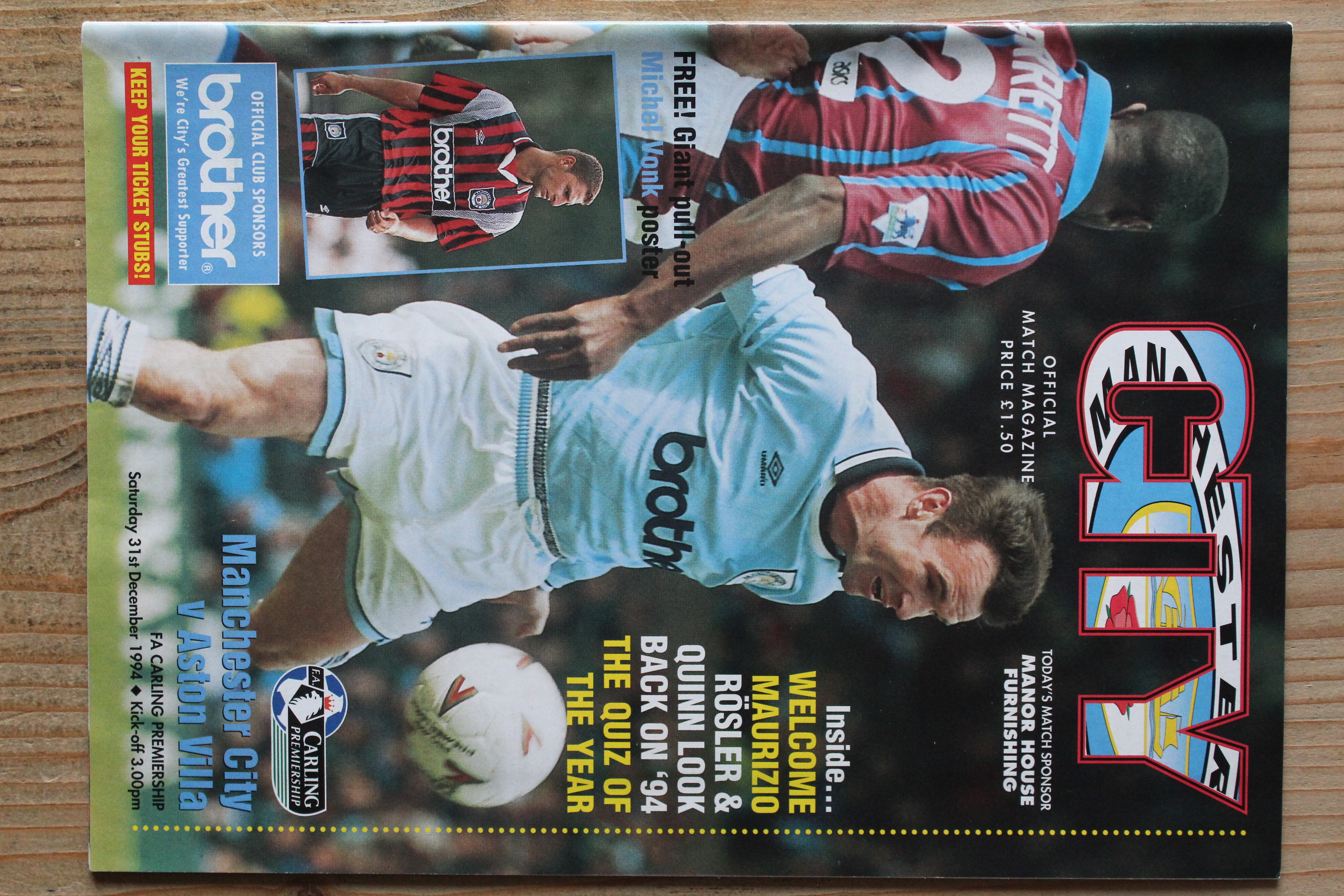 Manchester City FC v Aston Villa FC