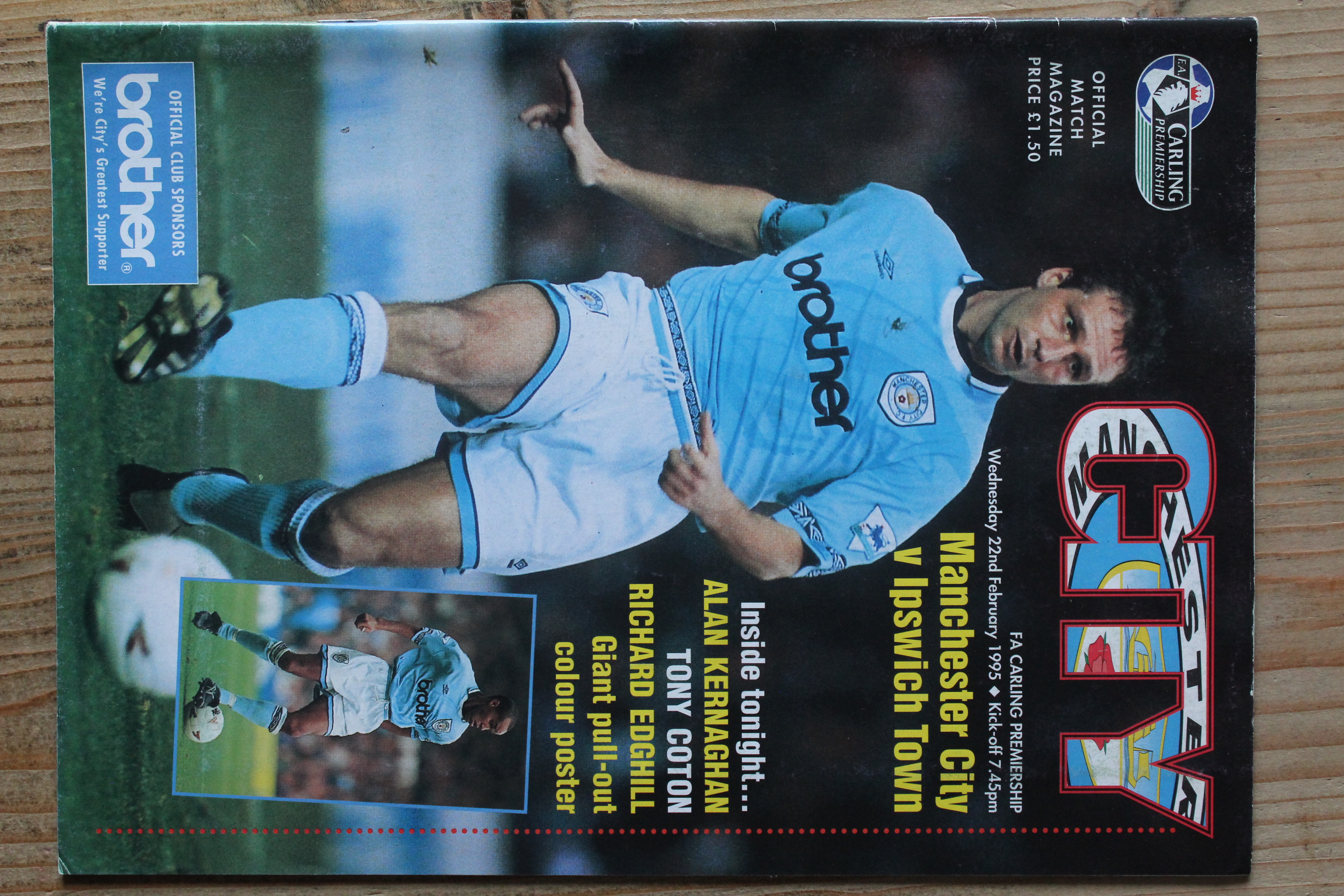 Manchester City FC v Ipswich Town FC