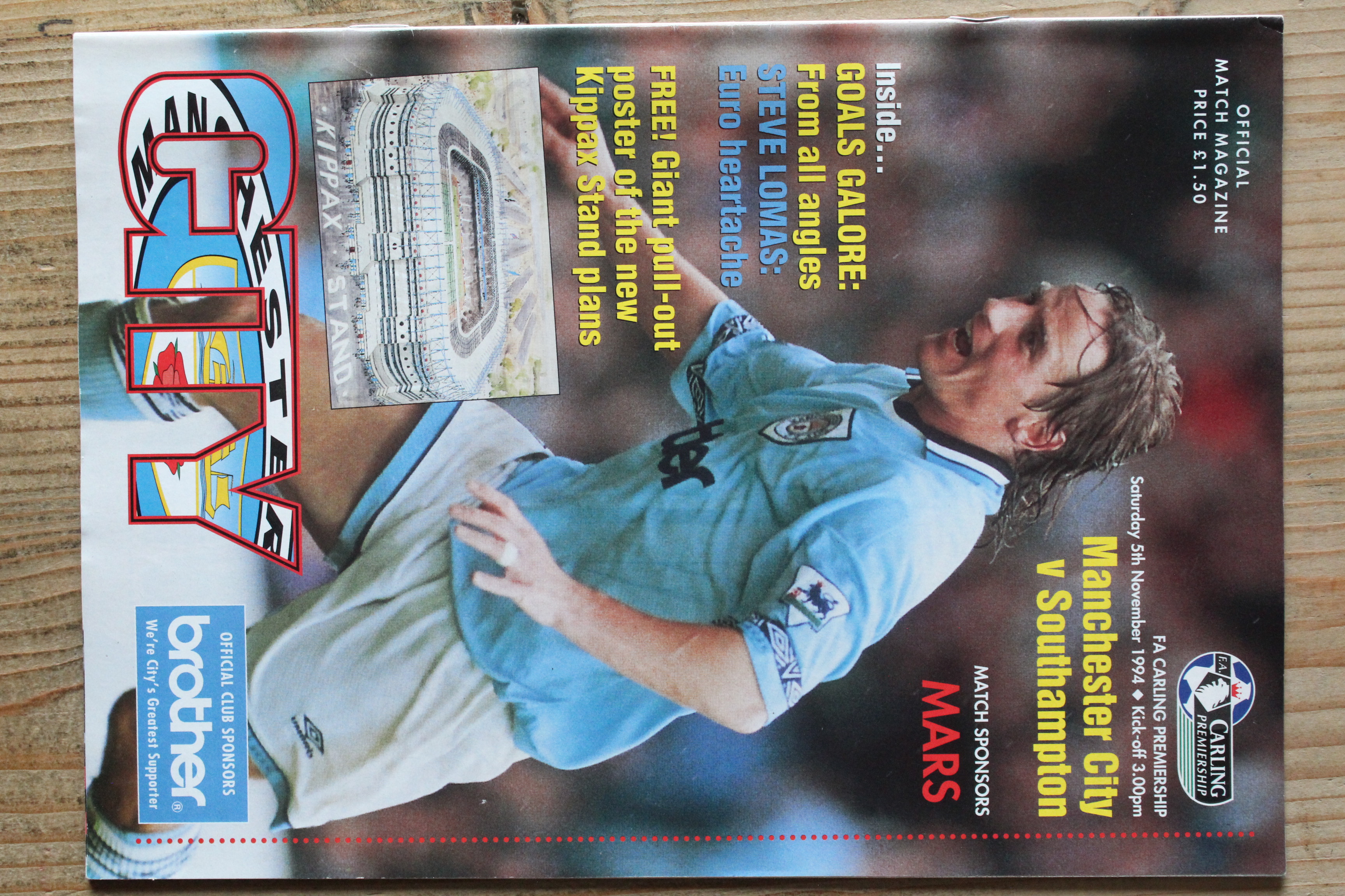 Manchester City FC v Southampton FC