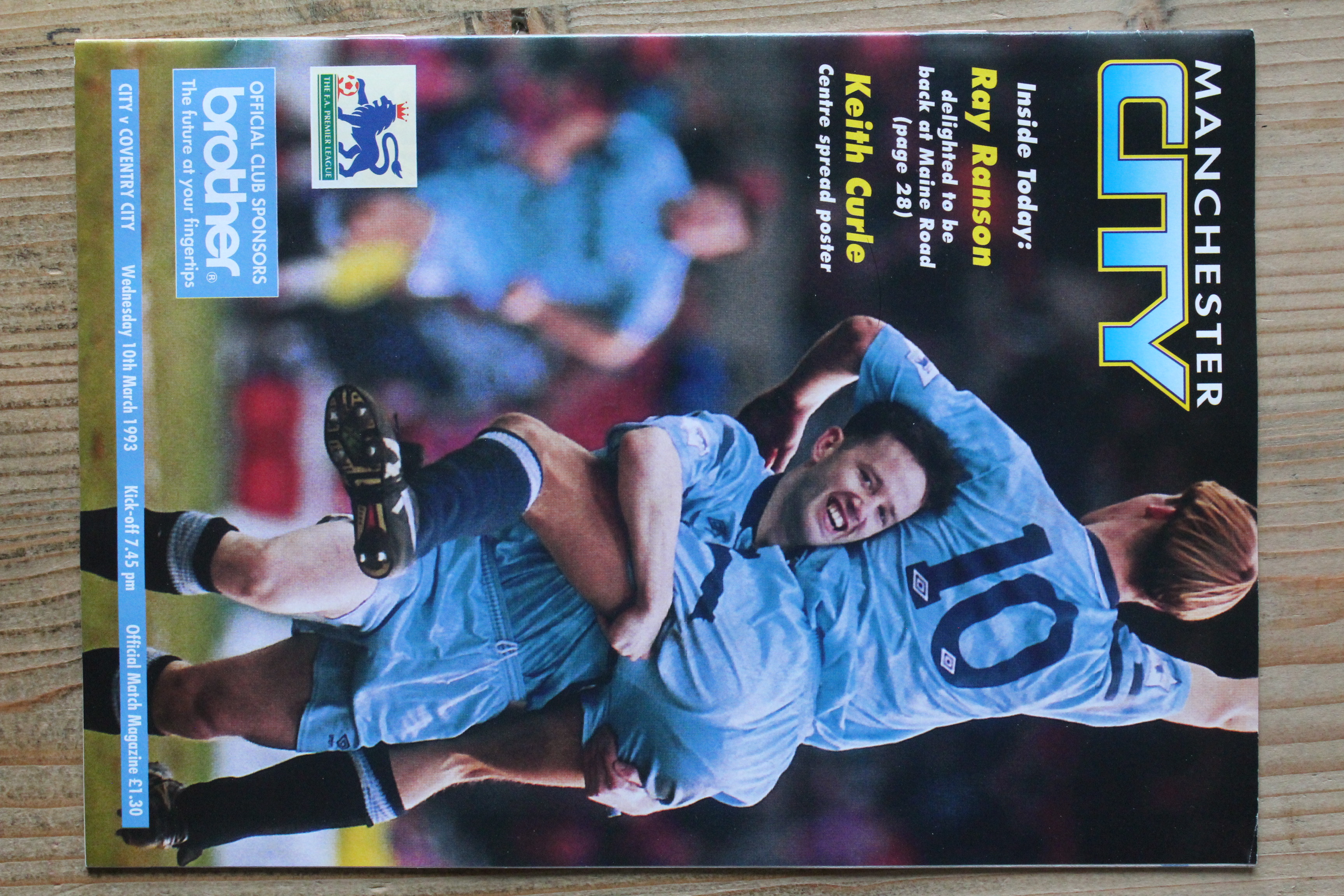 Manchester City FC v Coventry City FC