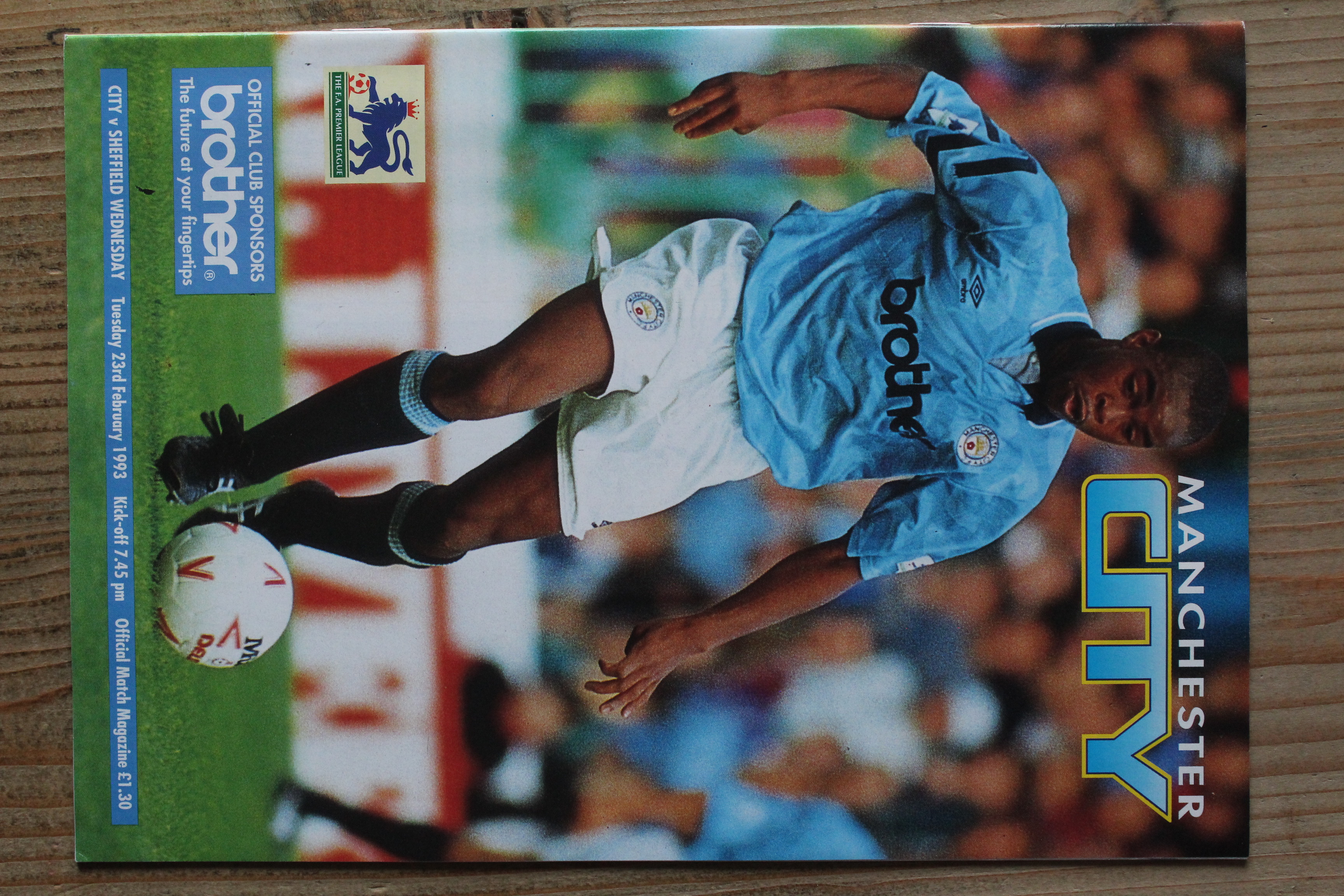 Manchester City FC v Sheffield Wednesday FC 