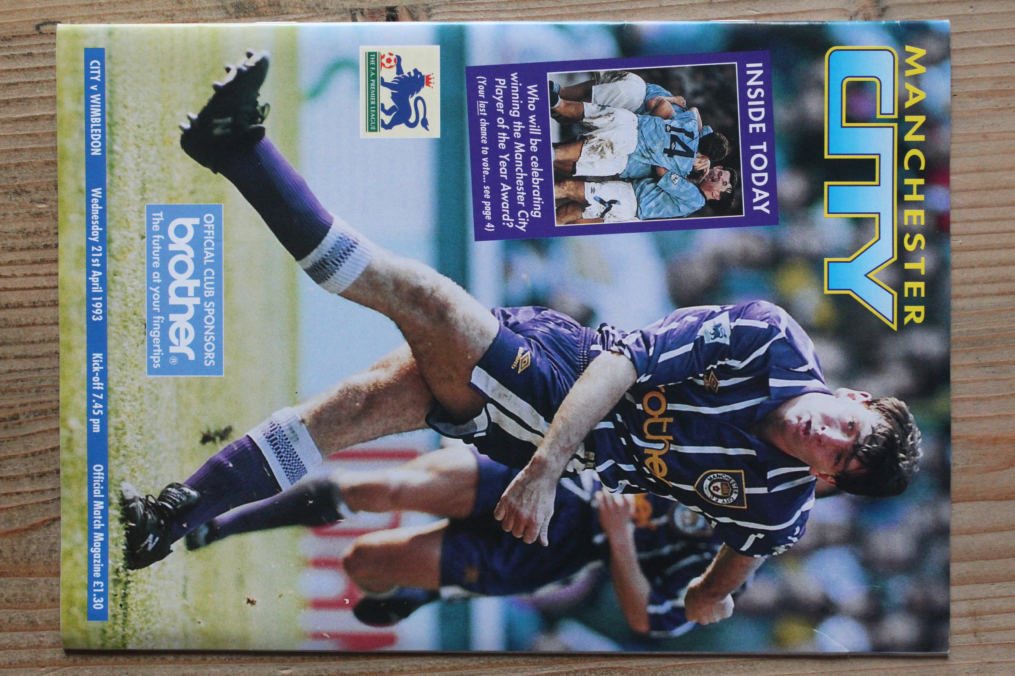 Manchester City FC v Wimbledon
