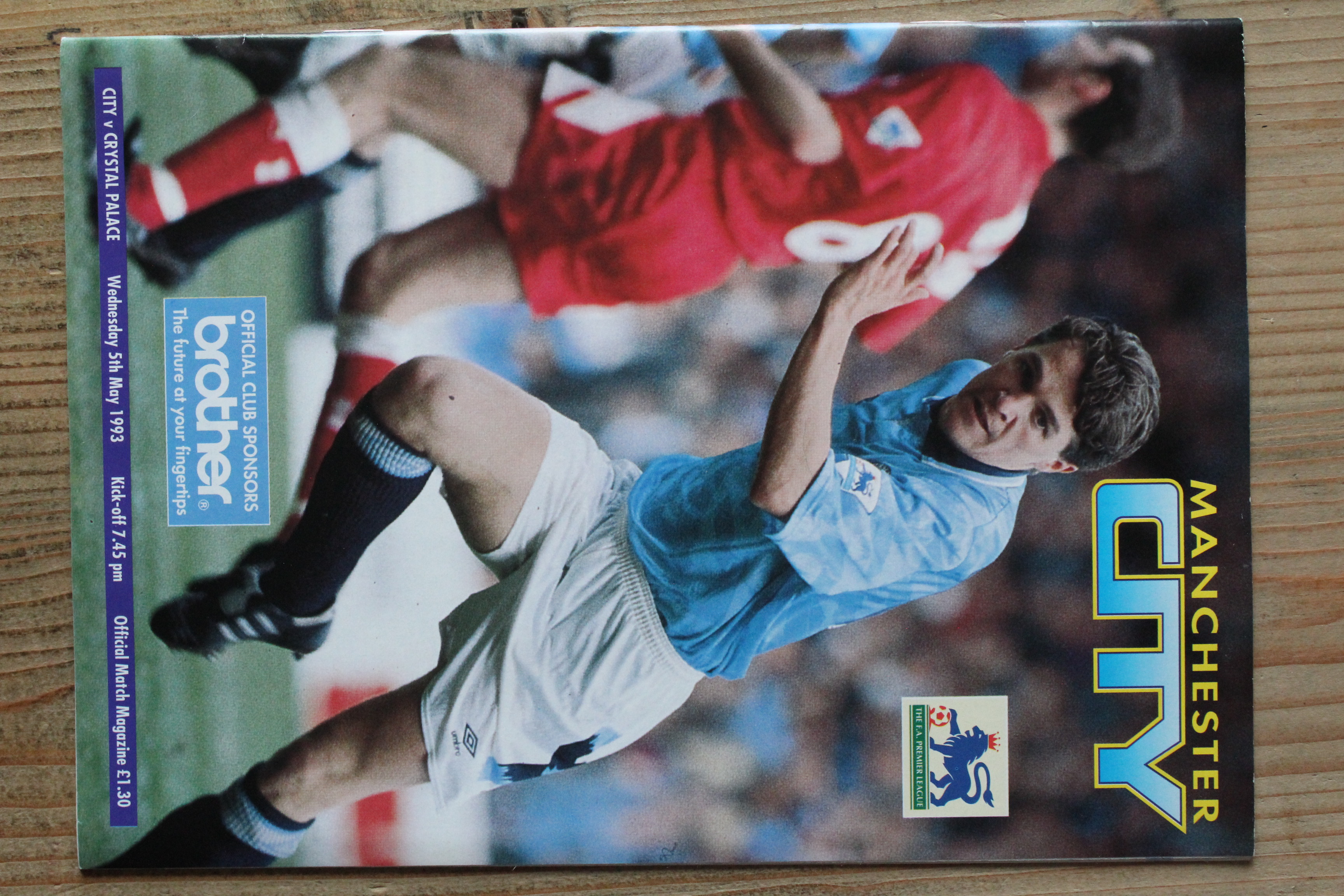 Manchester City FC v Crystal Palace FC
