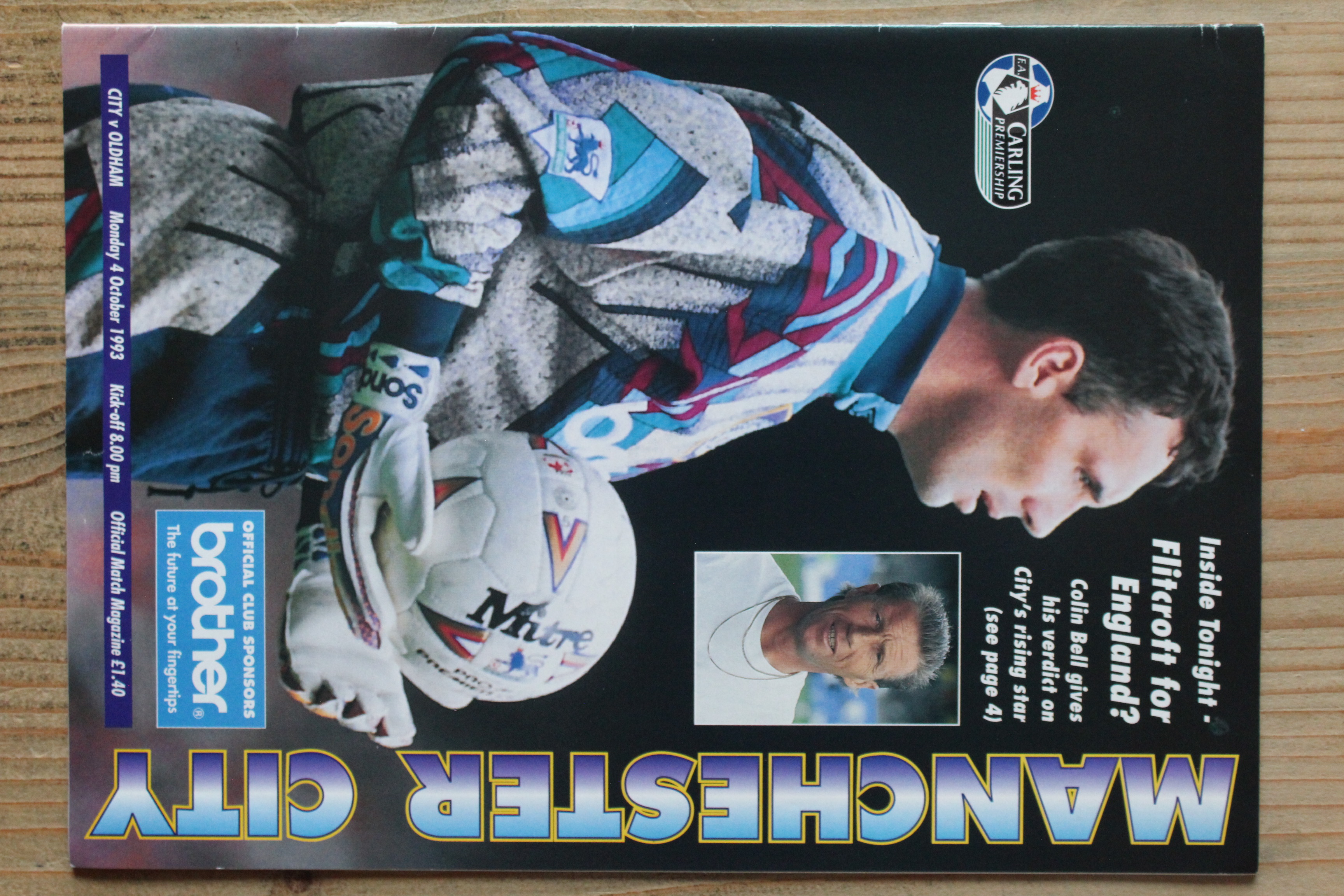 Manchester City FC v Oldham Athletic FC