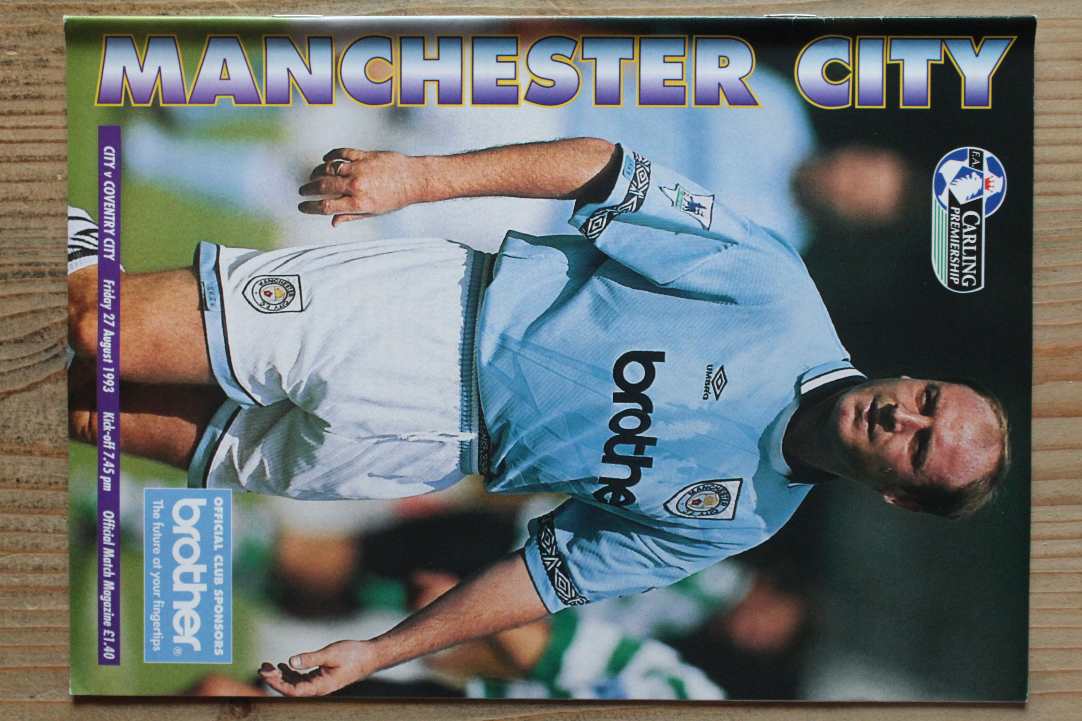 Manchester City FC v Coventry City FC