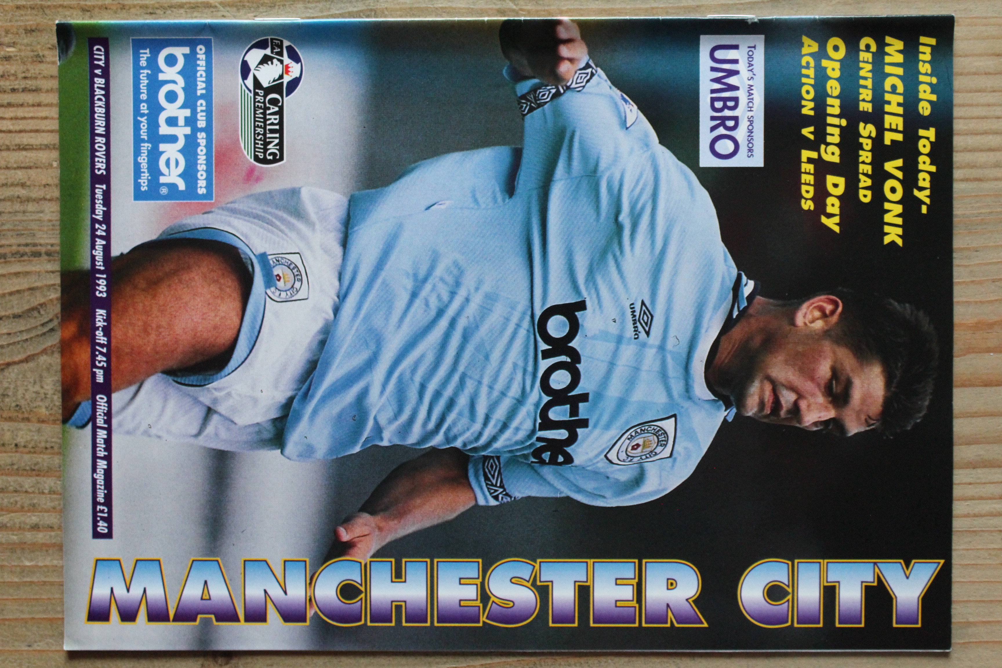 Manchester City FC v Blackburn Rovers FC