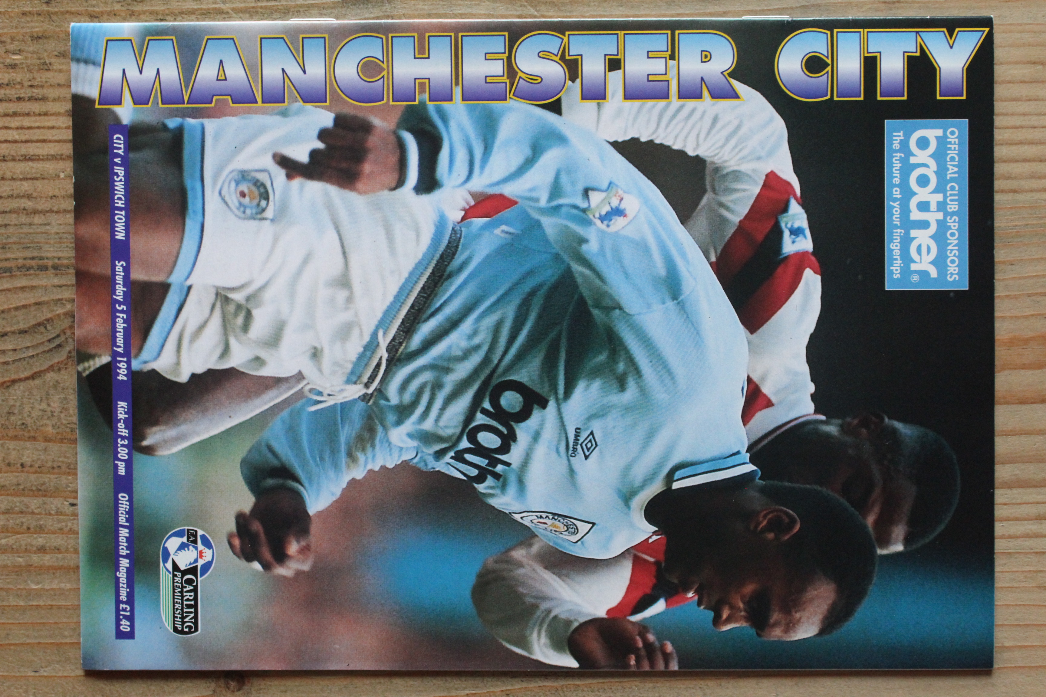 Manchester City FC v Ipswich Town FC