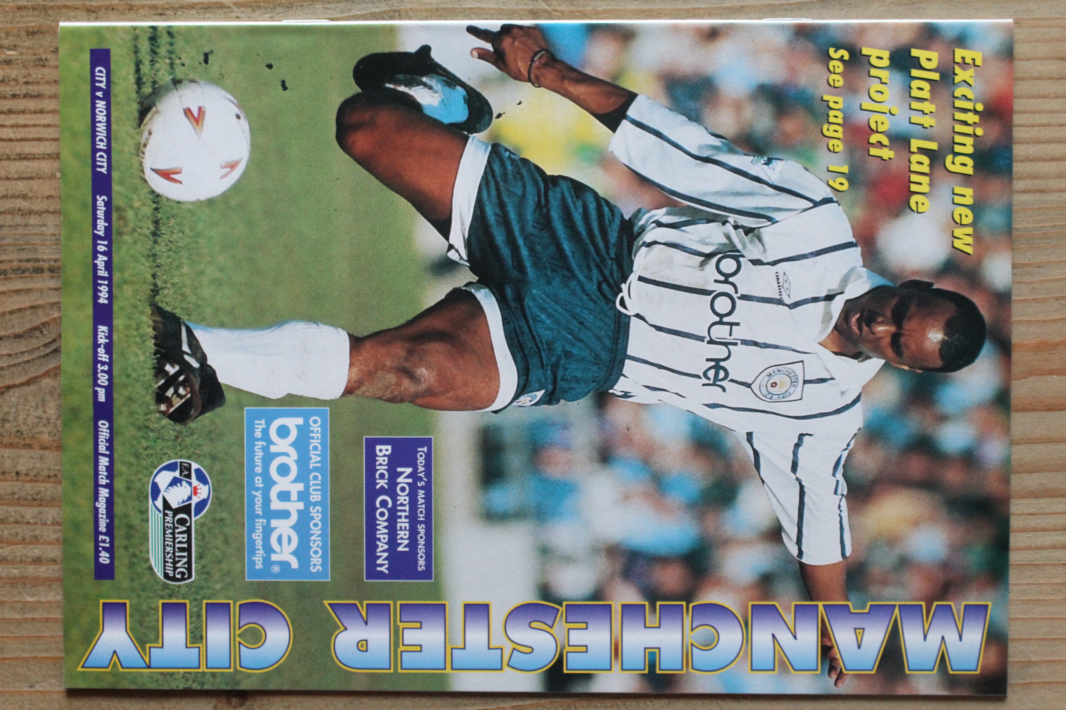 Manchester City FC v Norwich City FC