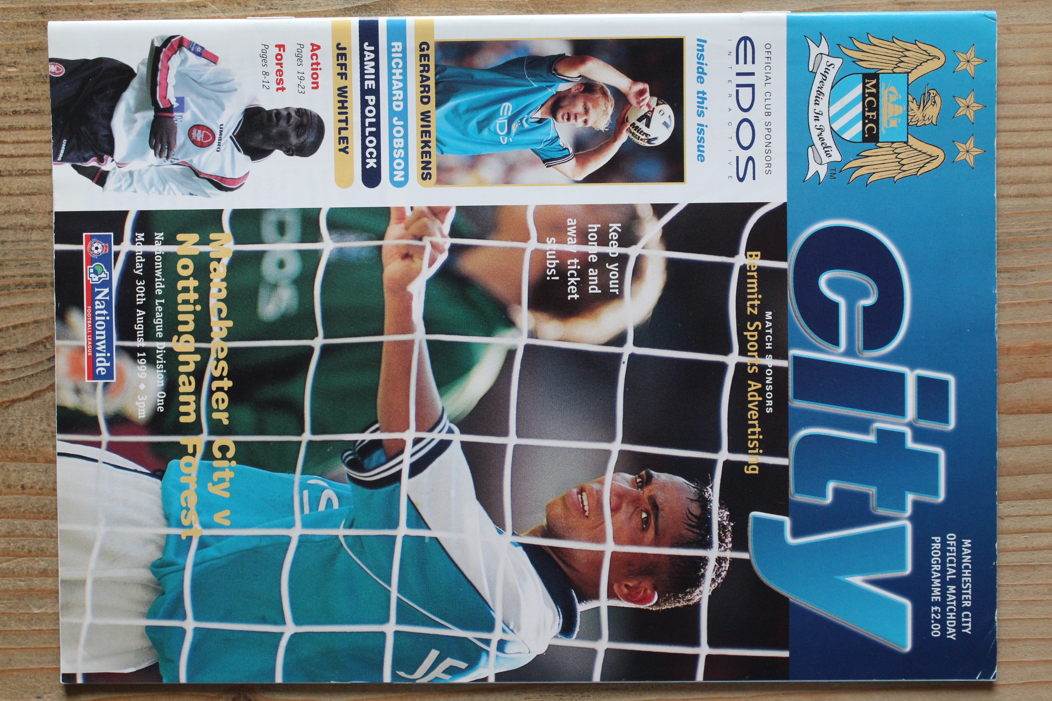Manchester City FC v Nottingham Forest FC
