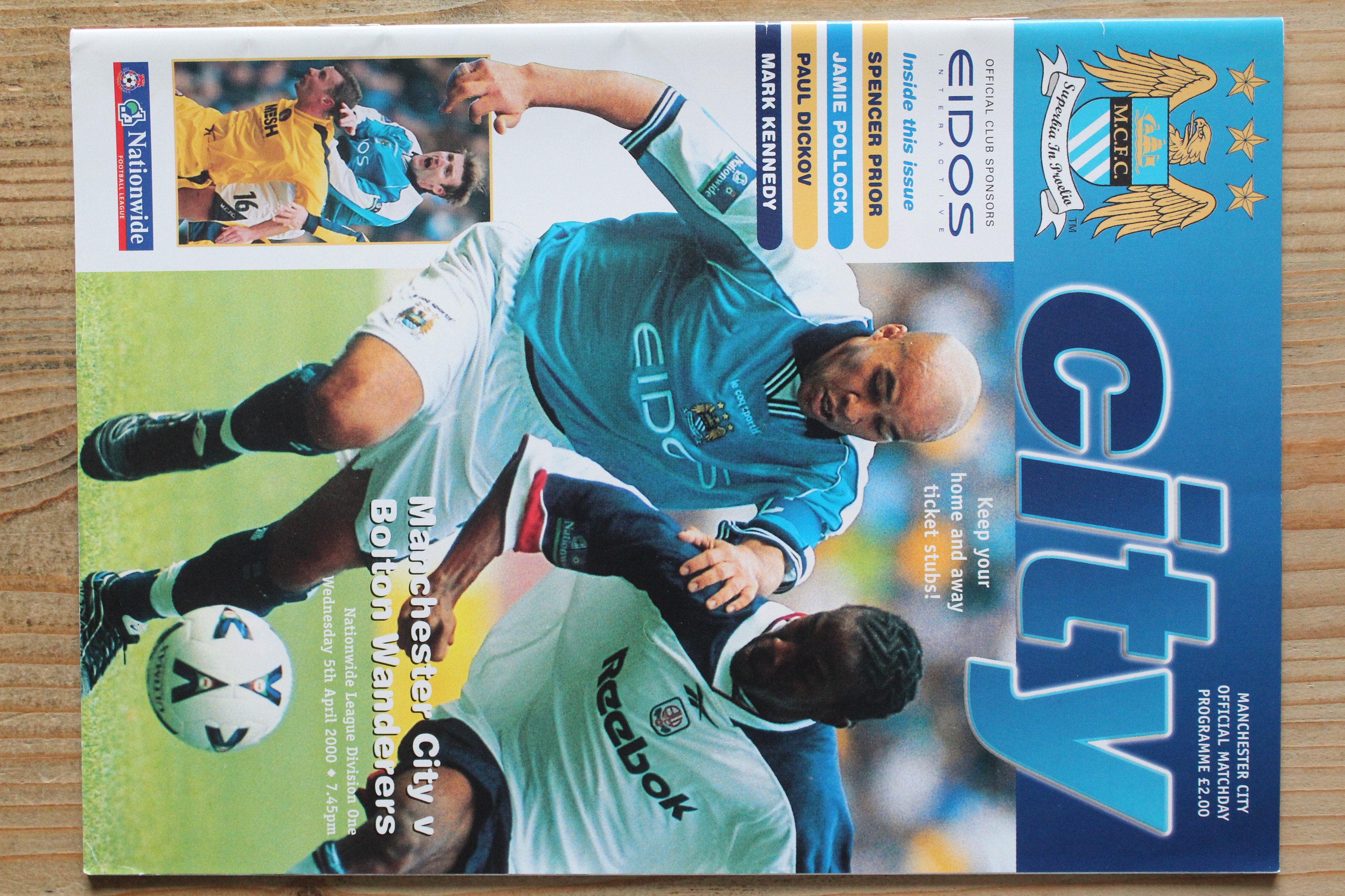 Manchester City FC v Bolton Wanderers FC