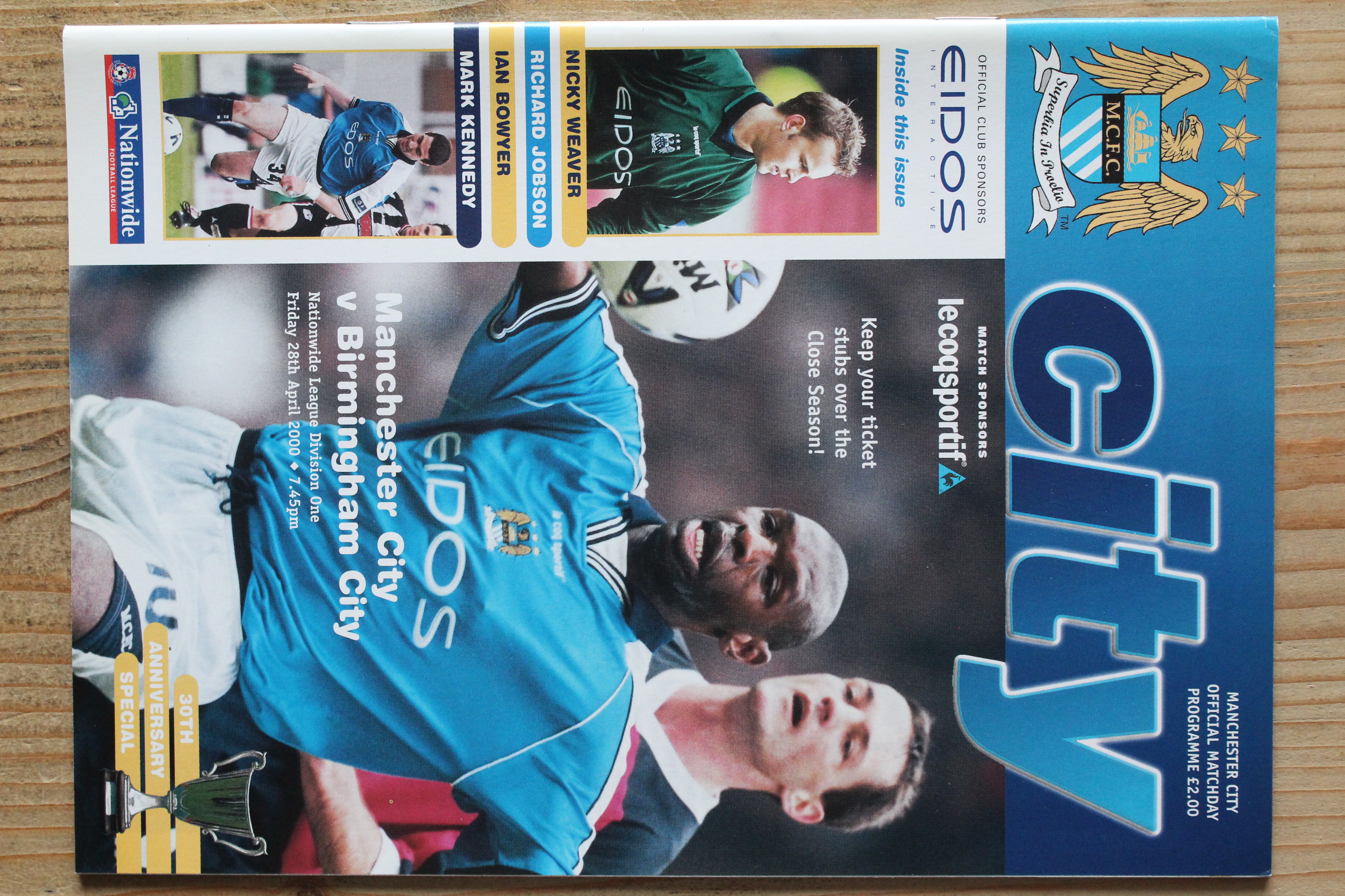 Manchester City FC v Birmingham City FC