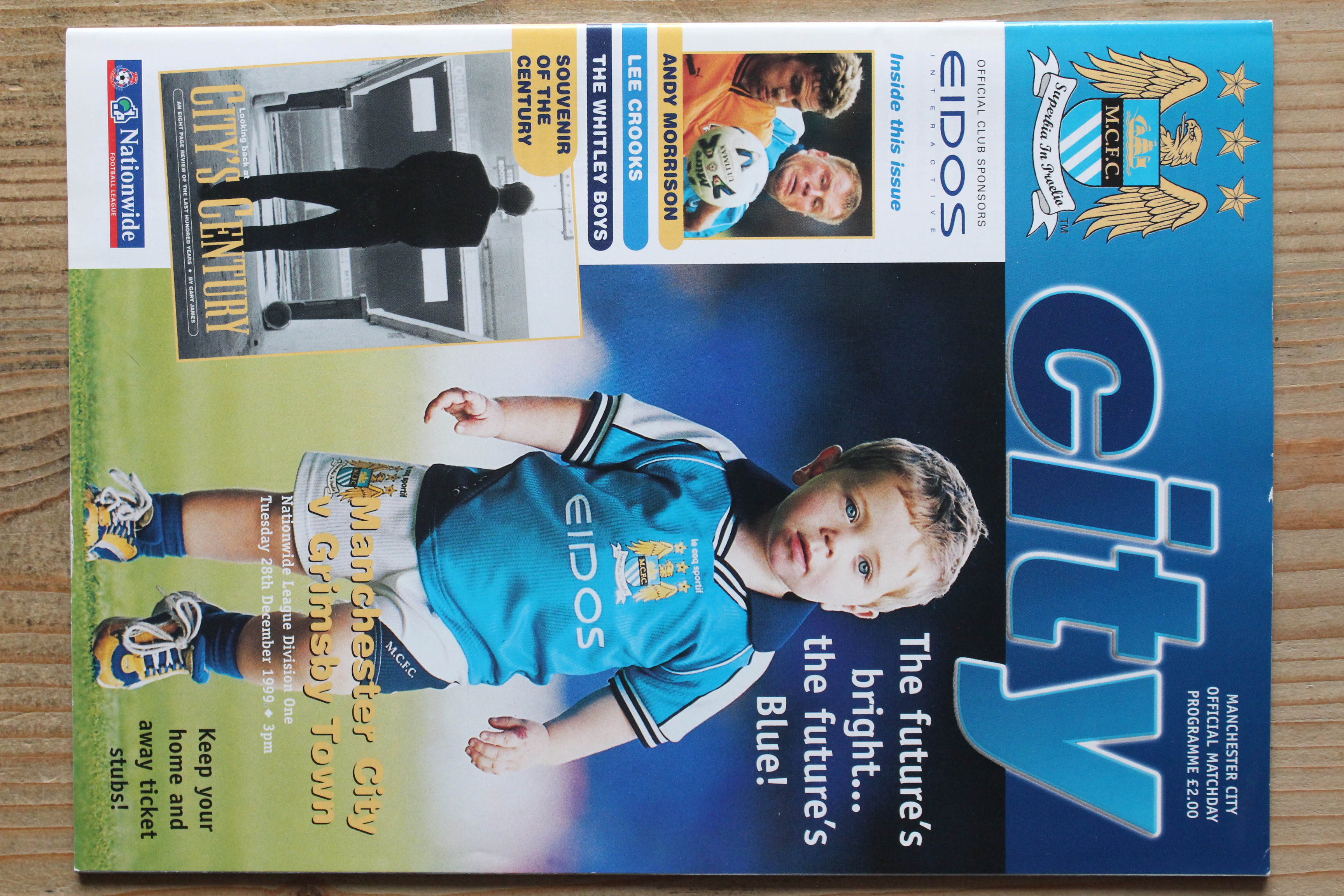Manchester City FC v Grimsby Town FC